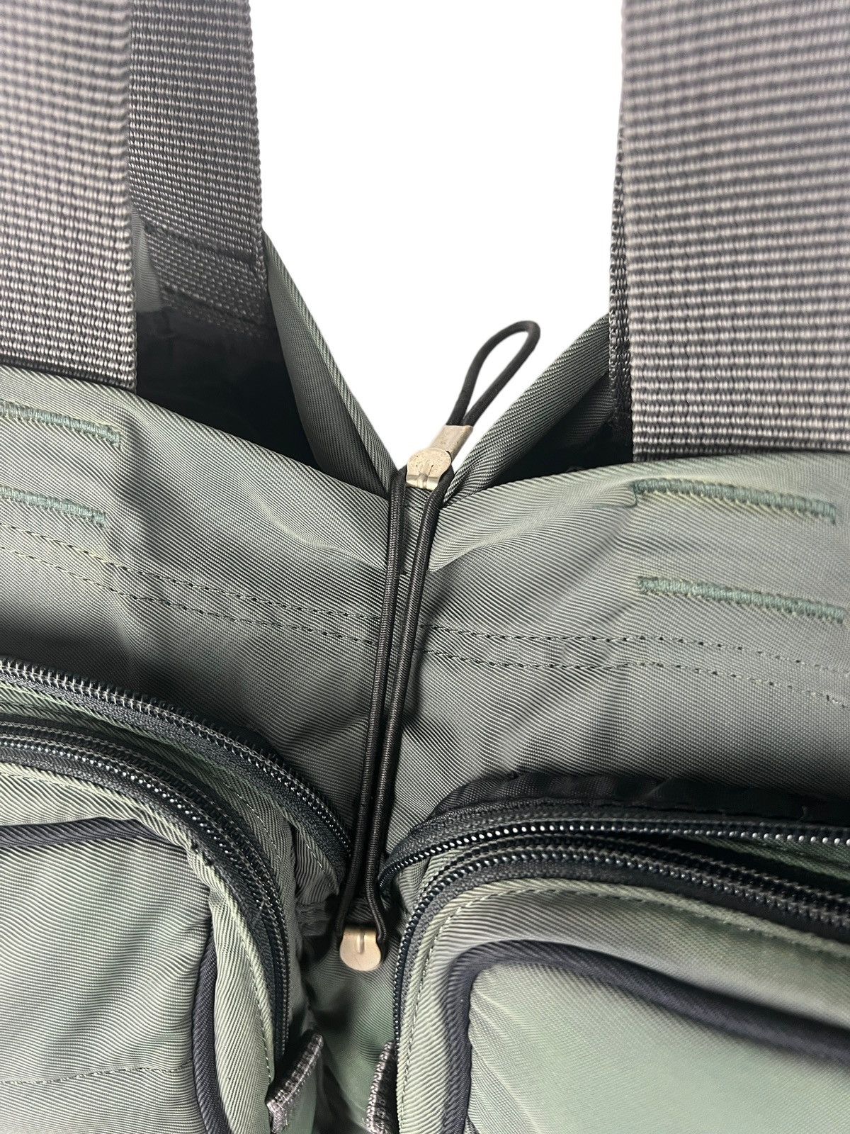 Issey Miyake AW2000 Issey Miyake Teal Convertible Tactical Tote Bag Size ONE SIZE - 4 Thumbnail