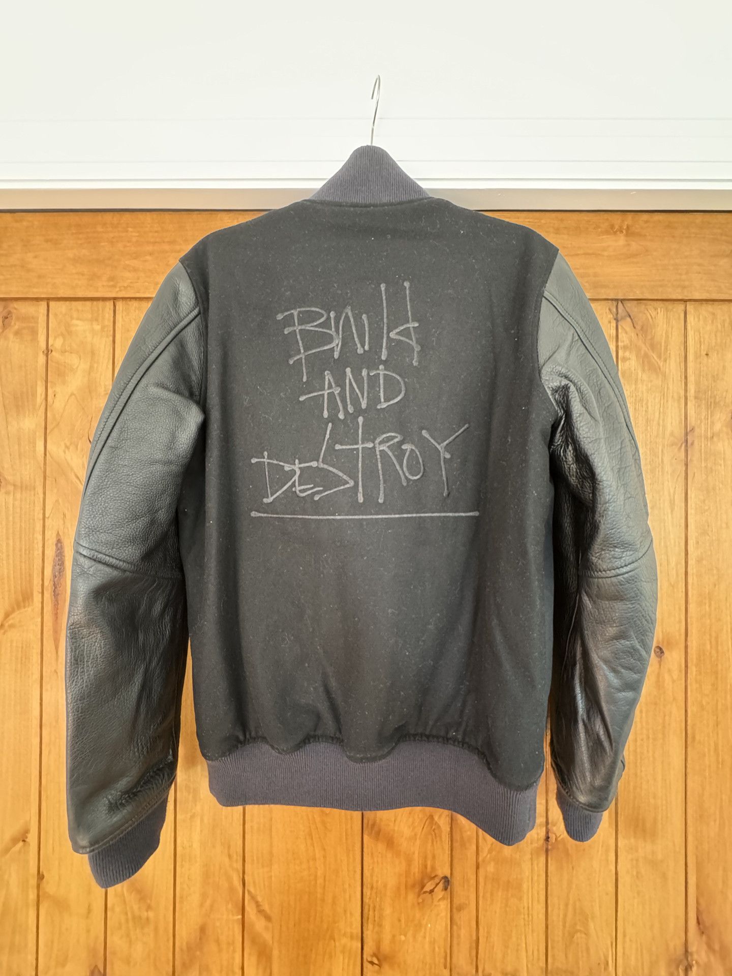 Nike Nike x Mo' Wax Destroyer Bomber Jacket (Rare) | Grailed