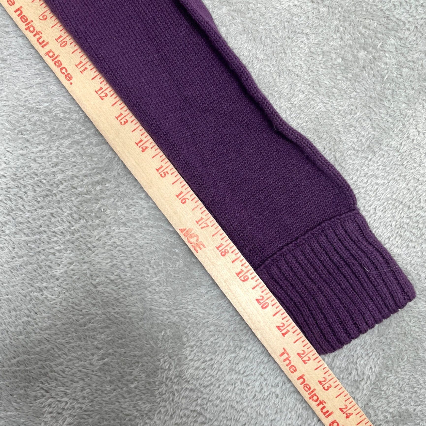 Guess VINTAGE Guess Cardigan Sweater Womens M Purple Shawl Collar Knit Y2K Size M / US 6-8 / IT 42-44 - 7 Thumbnail