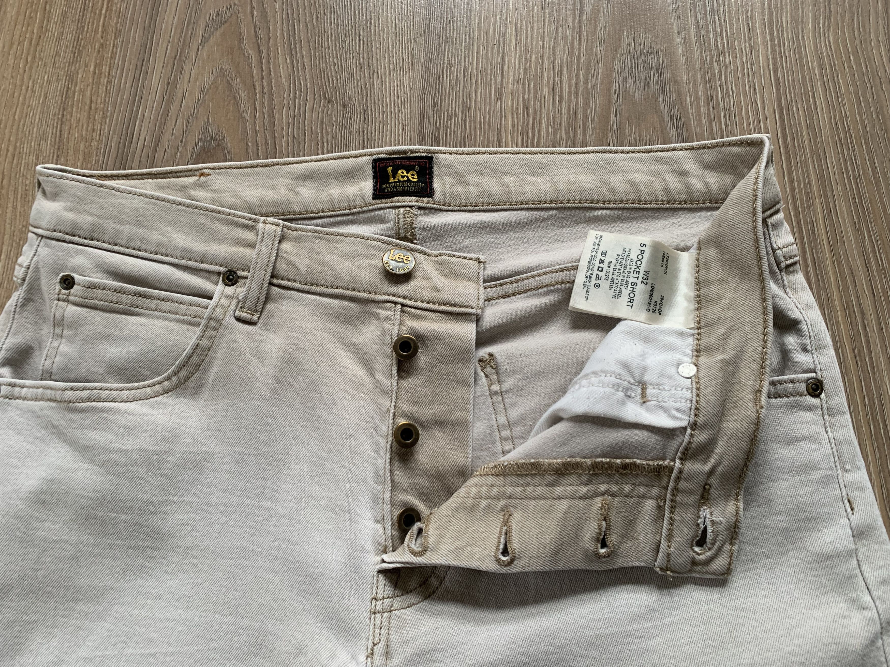 Lee Lee Denim 5 Pocket Short Size US 32 / EU 48 - 6 Thumbnail