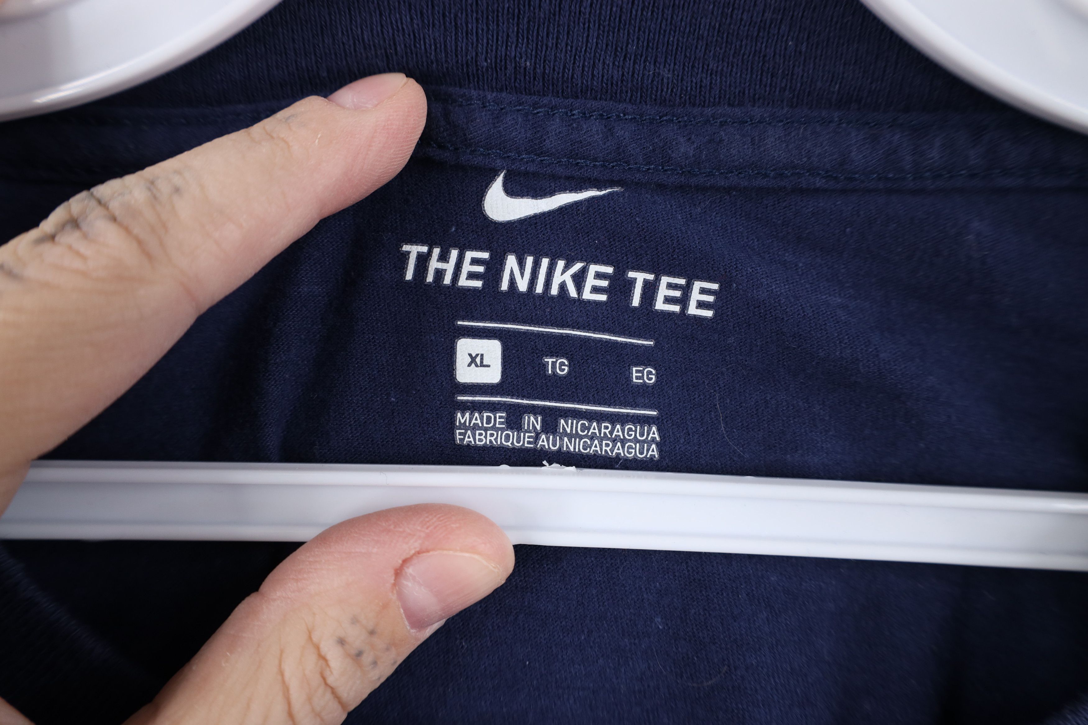 Nike Nike English D Detroit Tigers Baseball Short Sleeve T-Shirt Size US XL / EU 56 / 4 - 8 Thumbnail