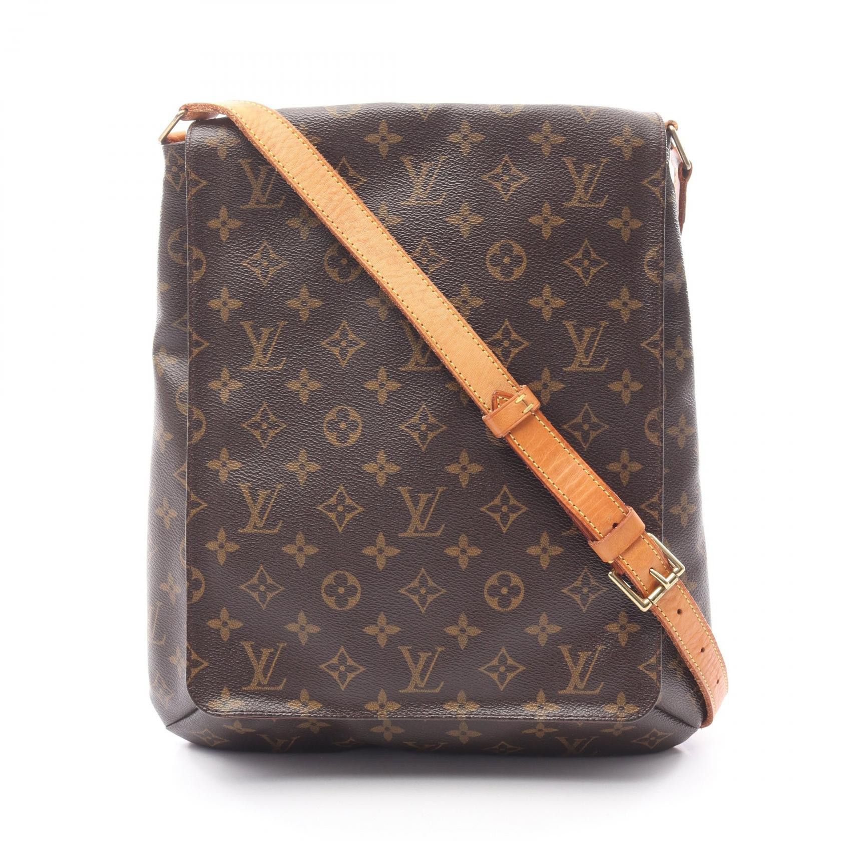 Louis Vuitton Louis Vuitton Louis Vuitton Musette Monogram Coated Canvas Shoulder Bag Textile Shoulder Bag M51256 DUTY FREE for USA Size ONE SIZE - 1 Thumbnail
