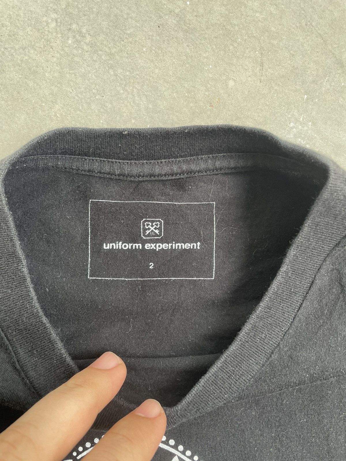 Sophnet. × uniform experiment UNIFORM EXPERIMENT SS11 FORK DEVILS TEE Size US S / EU 44-46 / 1 - 3 Thumbnail