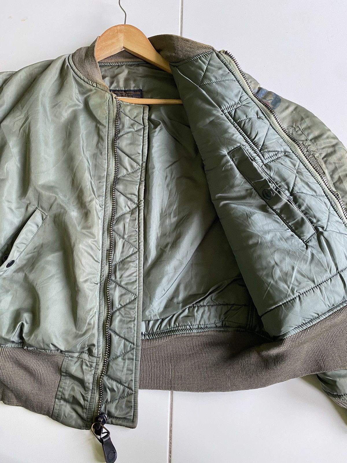 Alpha Industries Us Air Force Type B-15D Bomber Jackets Size US M / EU 48-50 / 2 - 4 Thumbnail