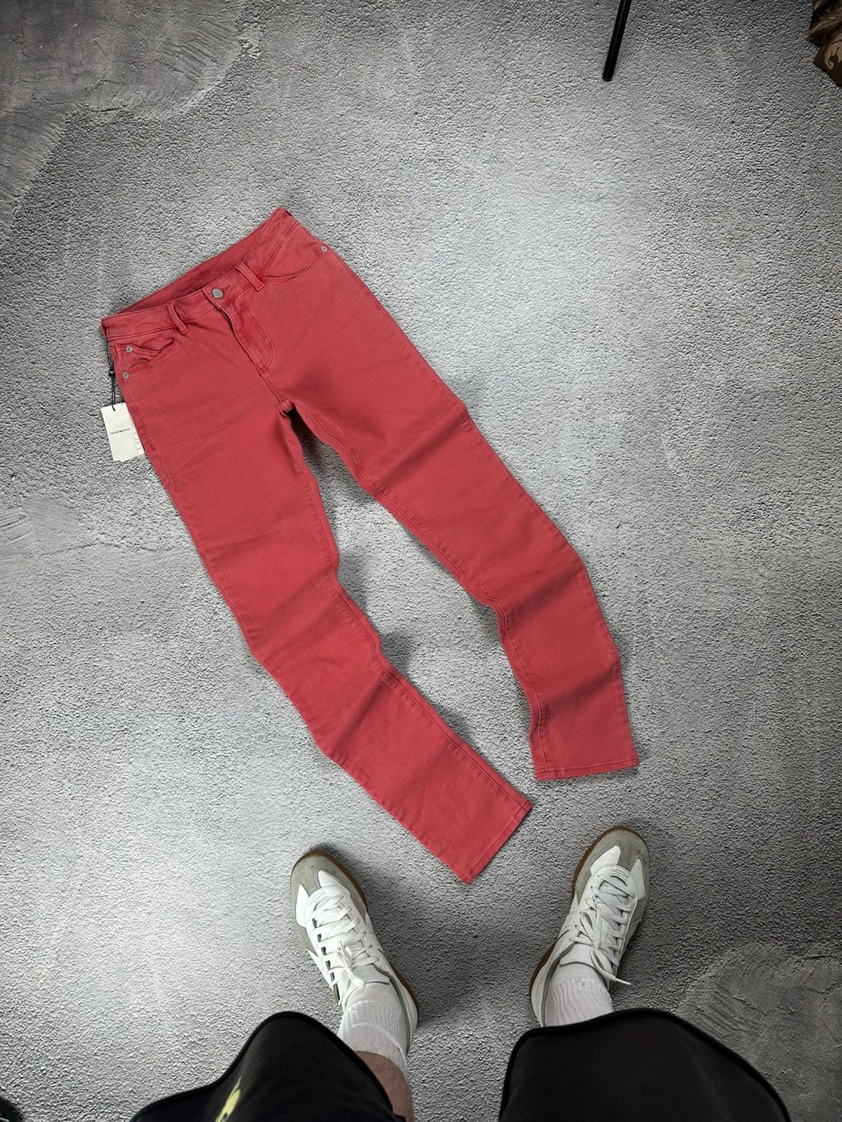 Emporio Armani Emporio Armani Jean J18 Slim Fit New Old Money Style Size 26" / US 2 / IT 38 - 2 Thumbnail