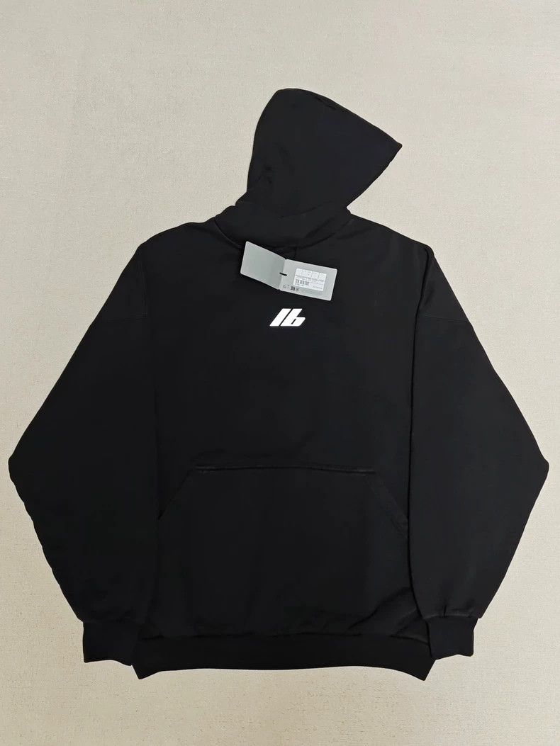 Balenciaga Balenciaga 24 FW reflective printed solid hooded sweatshirt Size US S / EU 44-46 / 1 - 1 Thumbnail