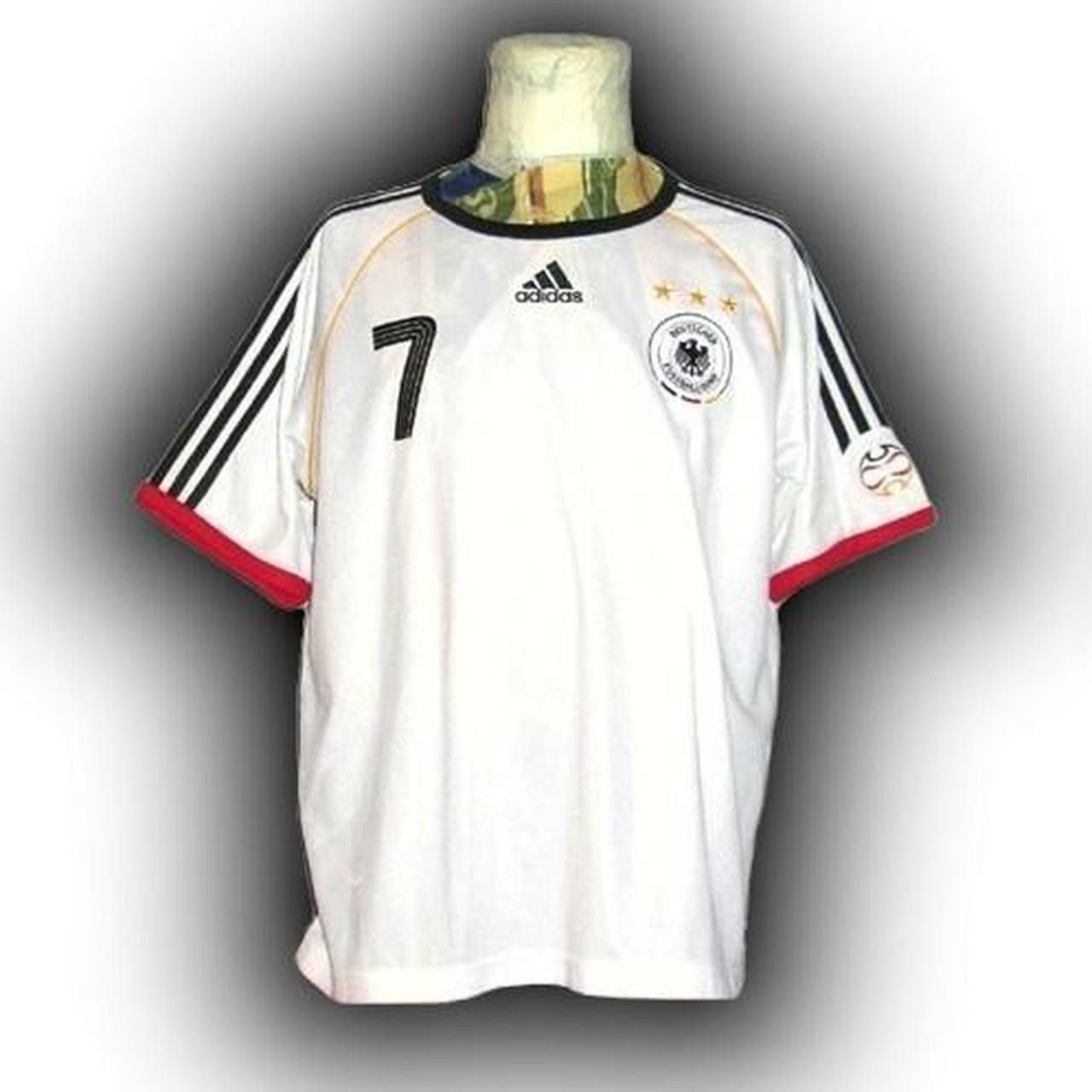 Adidas Germany 2007 2008 Home Shirt Jersey Size US XL / EU 56 / 4 - 3 Thumbnail