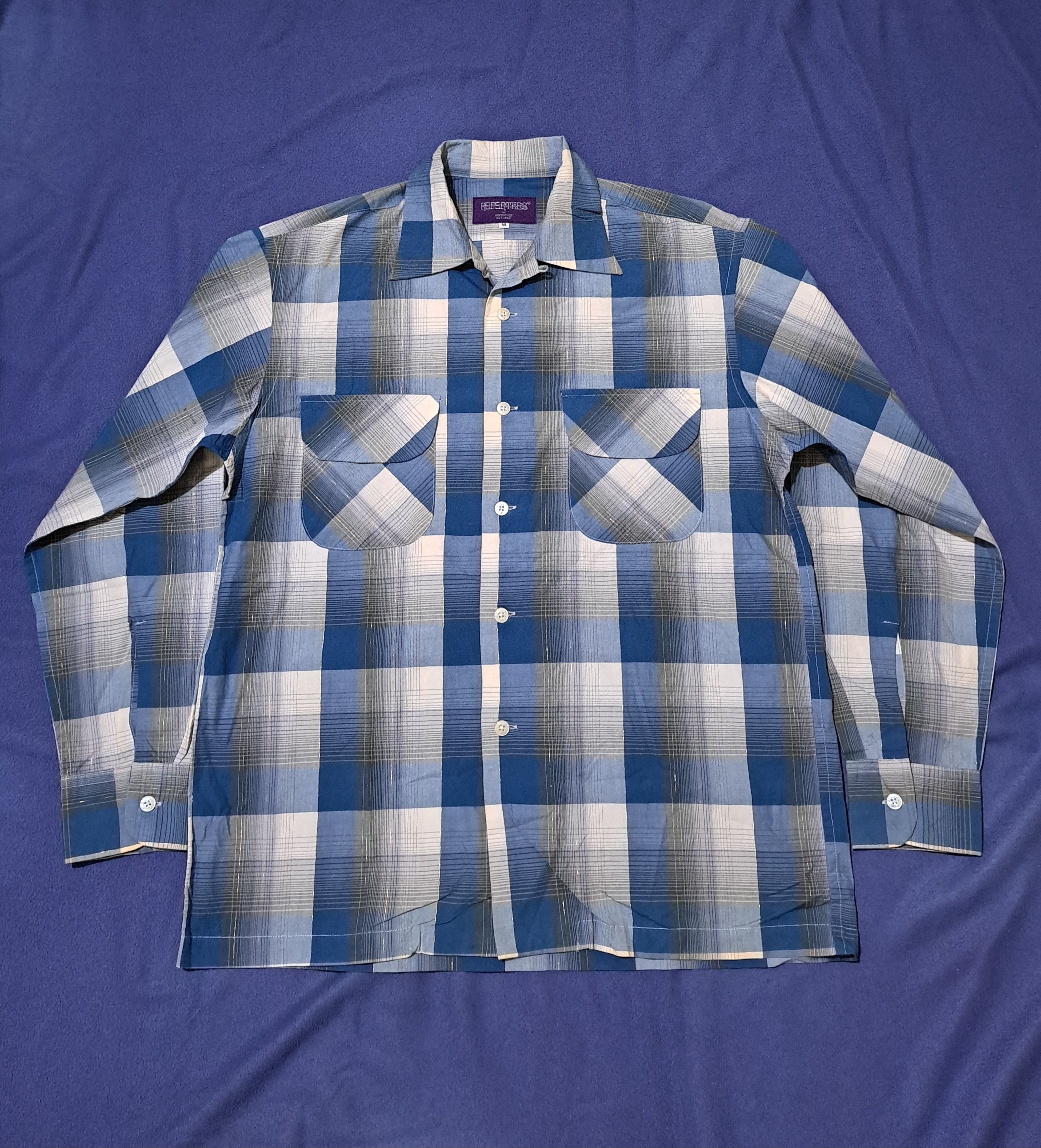 トップス Needles Ascot Collar Edw Gather Shirts S Ascot Collar EDW Gather Shirt Off White | Needles | Epitome