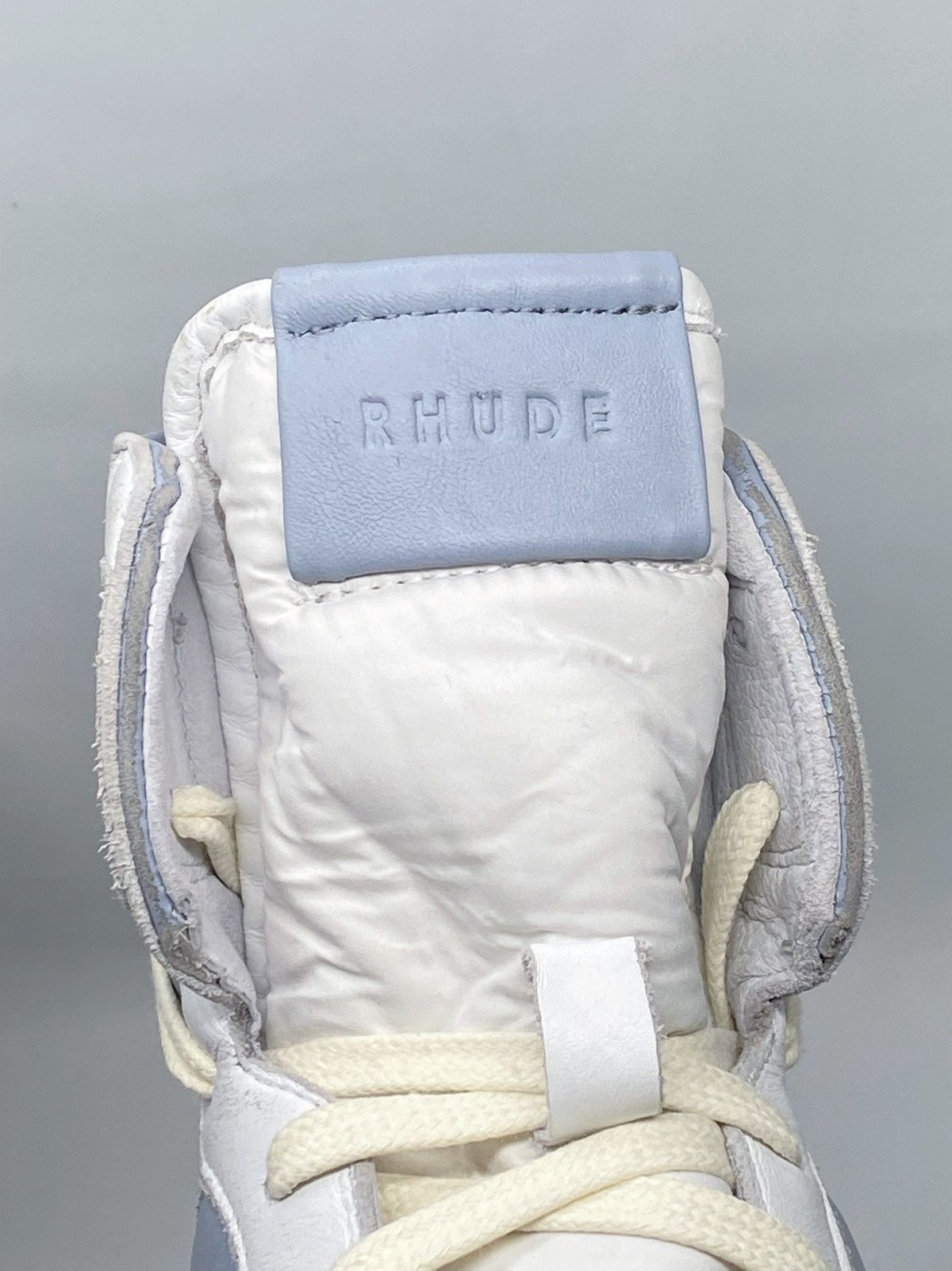 Rhude Rhude Rhecess Worn Out Effect High Top Sneakers size 13 Size US 13 / EU 46 - 6 Thumbnail