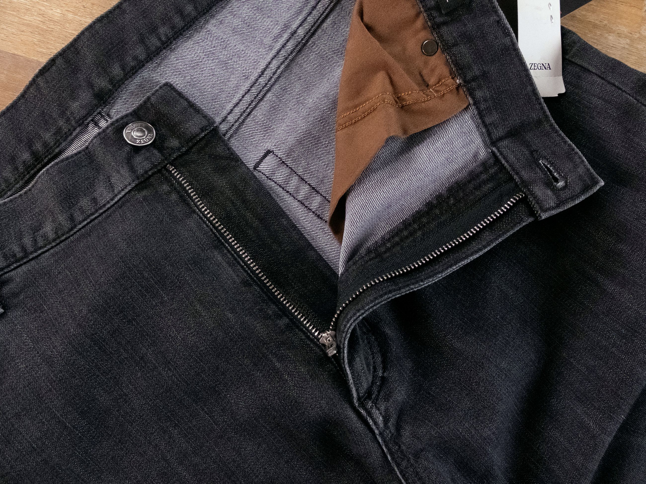 Ermenegildo Zegna ZEGNA City dark gray slim fit stretch jeans Size 38 Size US 38 / EU 54 - 9 Thumbnail