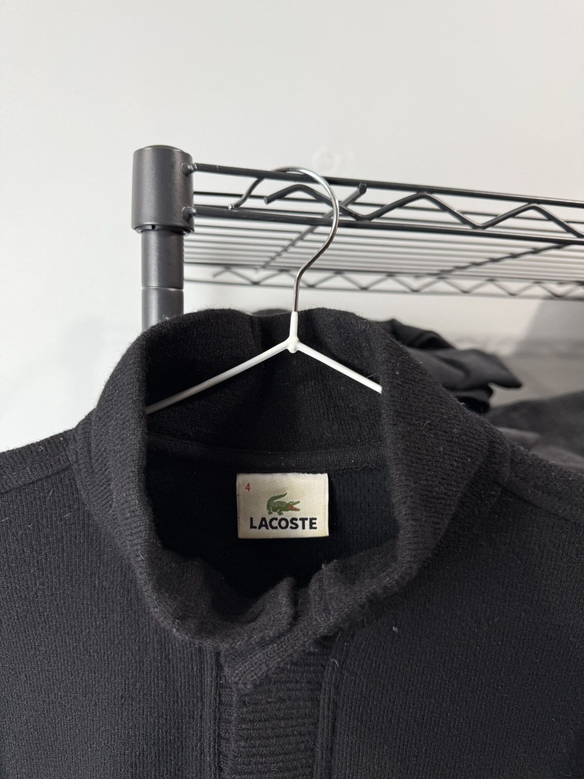 Lacoste Vintage Lacoste Cardigan Sweater Buttons Up Size US L / EU 52-54 / 3 - 4 Thumbnail
