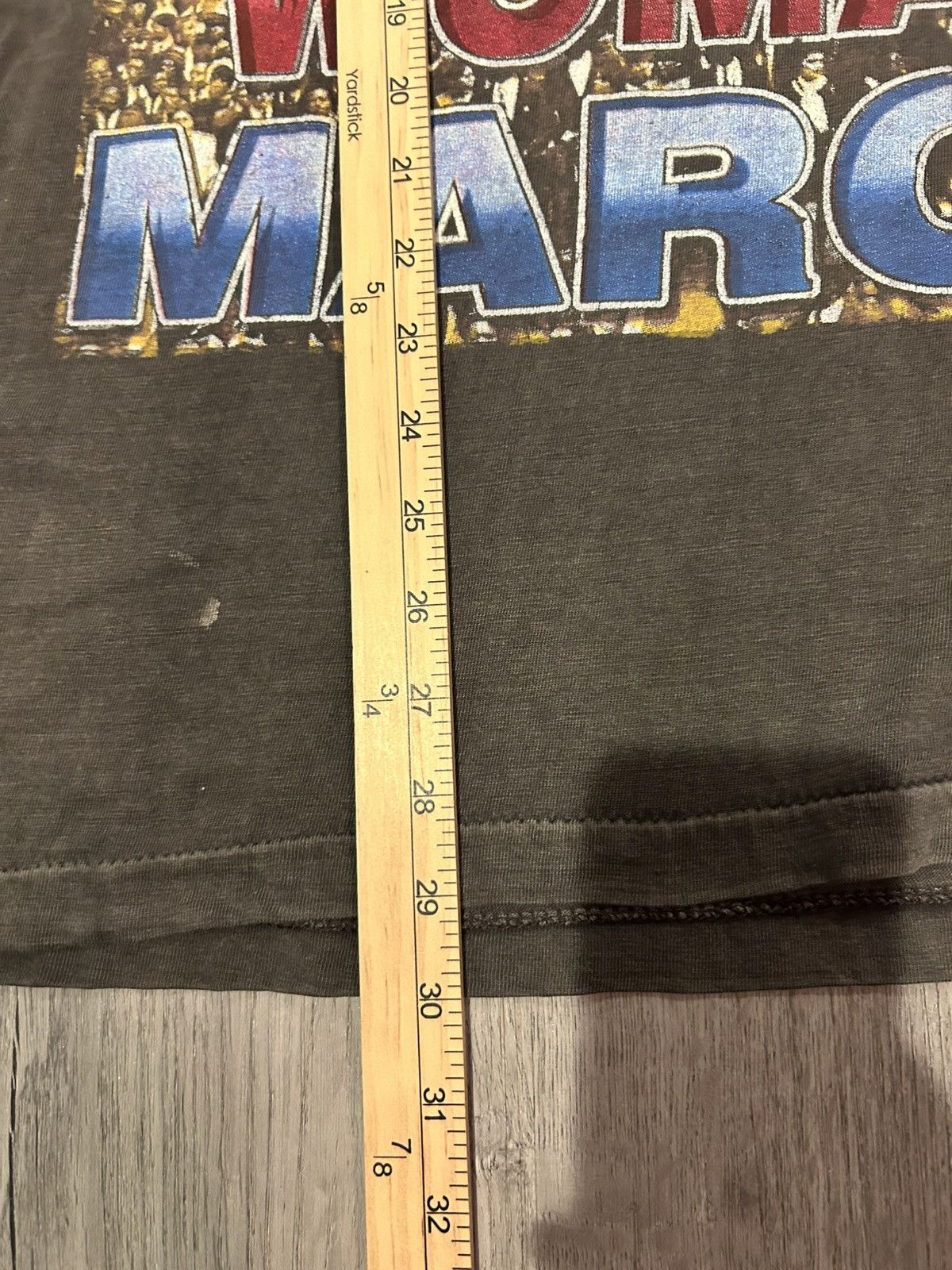 Vintage Faded Vtg 97’ Million Women’s March Black Power Malcom X Tee Size US XXL / EU 58 / 5 - 5 Thumbnail
