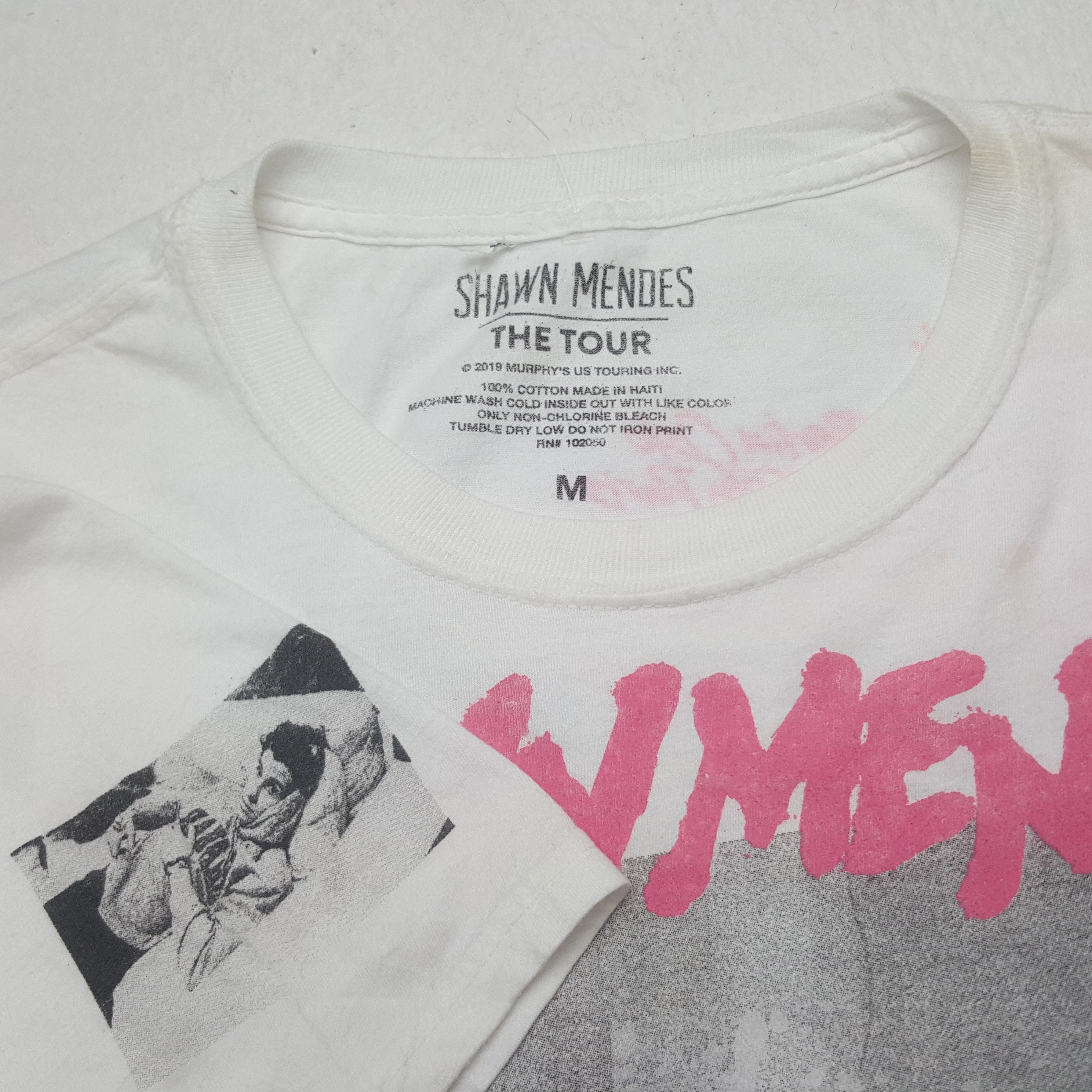 Band Tees Vintage Shawn Mendes Singer The Tour T-shirt Size US M / EU 48-50 / 2 - 5 Thumbnail