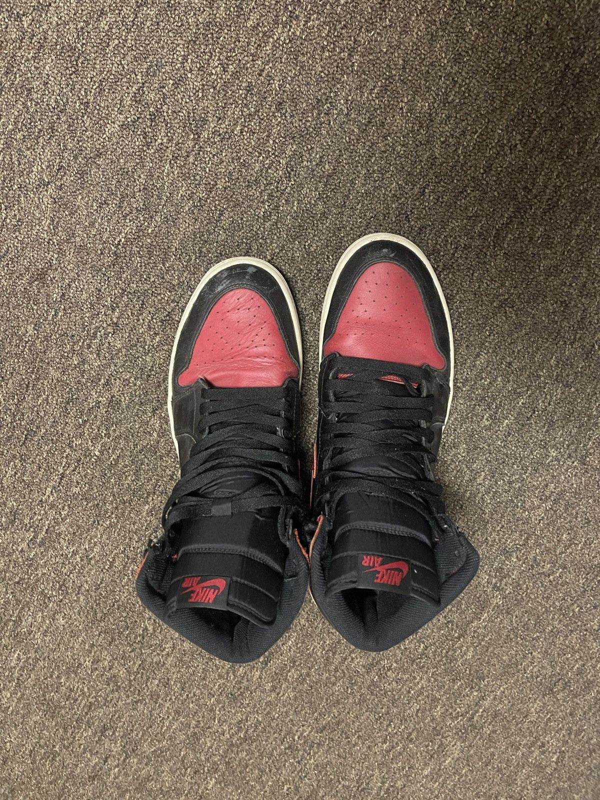 Jordan Brand OG Jordan 1 Bred 2013 Size US 11 / EU 44 - 3 Thumbnail