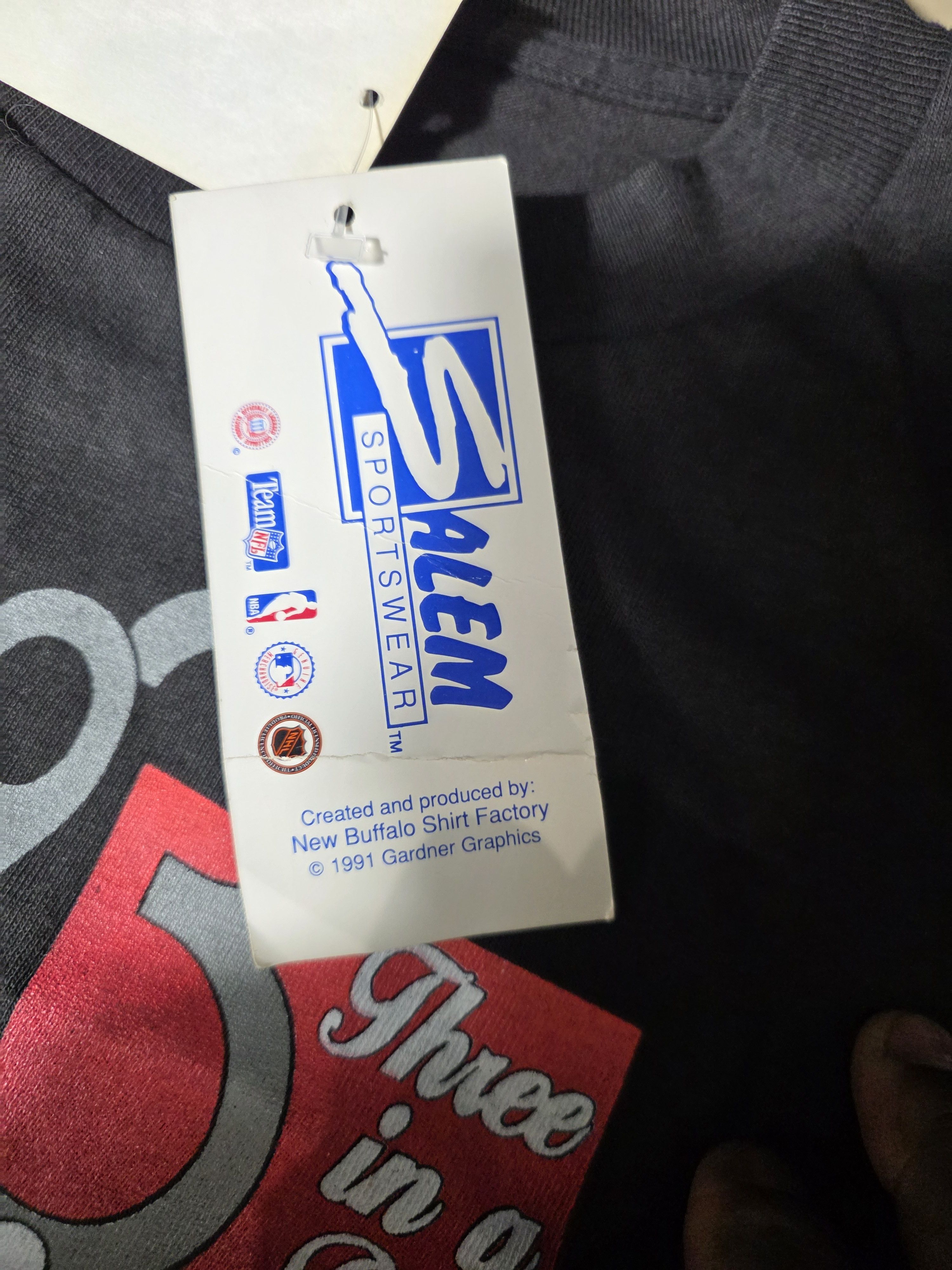 Other 1993 Chicago Bulls NBA World Champions Salem Sportswear Size US XXL / EU 58 / 5 - 5 Thumbnail