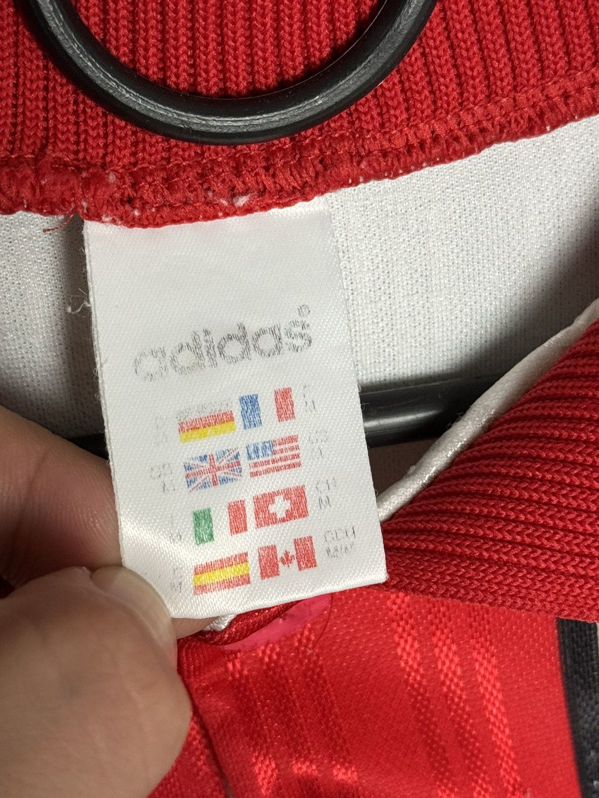 Adidas Turkey National Team 96/98 Away Football Soccer Jersey Shirt Size US M / EU 48-50 / 2 - 23 Thumbnail
