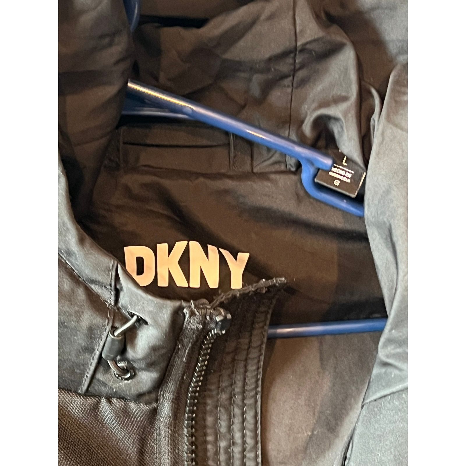 DKNY DKNY Black Puffy Parka Jacket Mens L Size US L / EU 52-54 / 3 - 3 Thumbnail