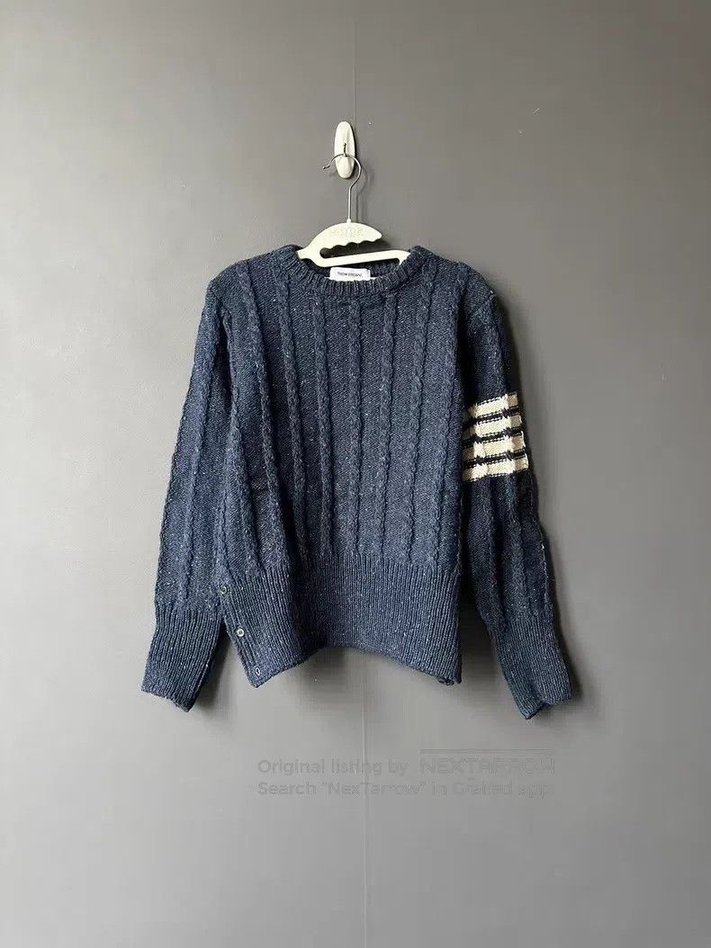 Thom Browne Blue Sweater