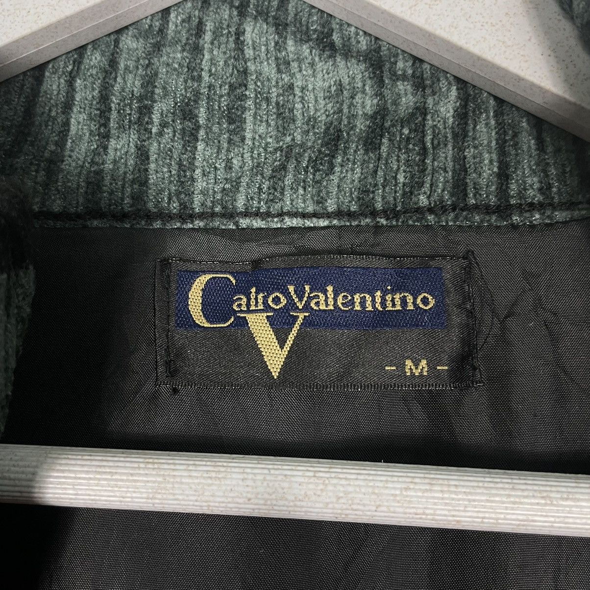Designer × Japanese Brand 💥90s CARLO VALENTINO VELVET BOMBER JACKET Size US M / EU 48-50 / 2 - 13 Thumbnail