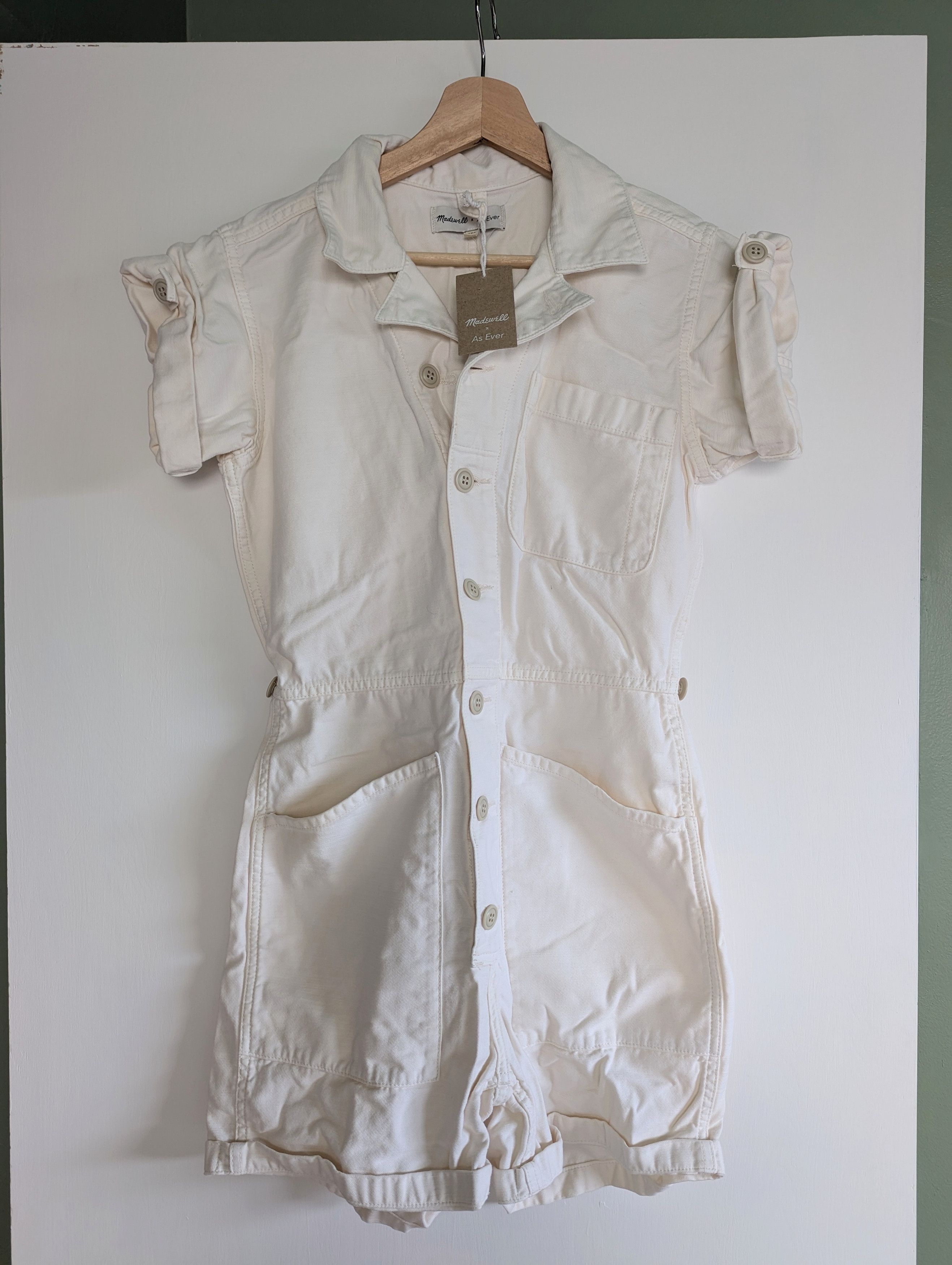 Madewell Madewell x As Ever™ Short Coveralls NWT Size 25" / US 0 / IT 36 - 2 Thumbnail