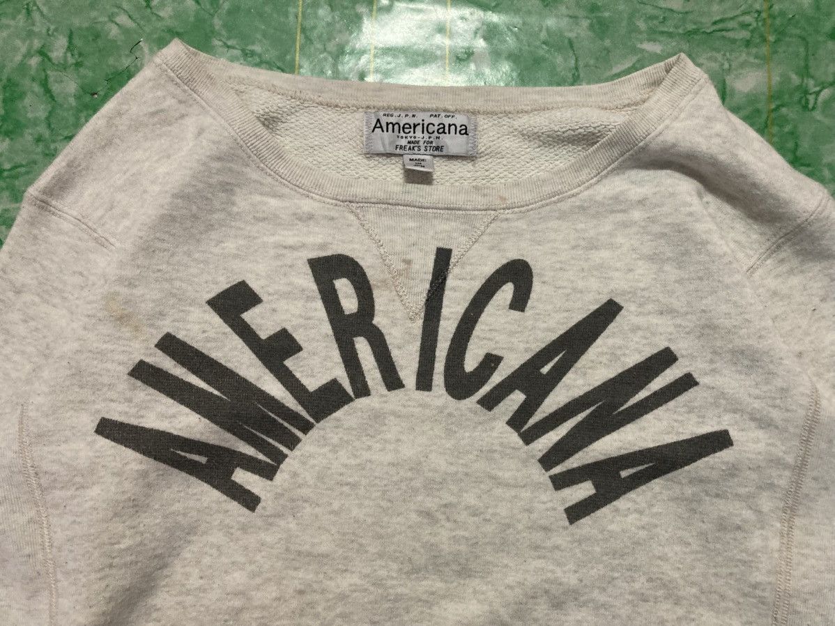 Designer × Japanese Brand × Vintage Vintage T-shirt American Freak “s Store Knitwear Size M / US 6-8 / IT 42-44 - 2 Thumbnail