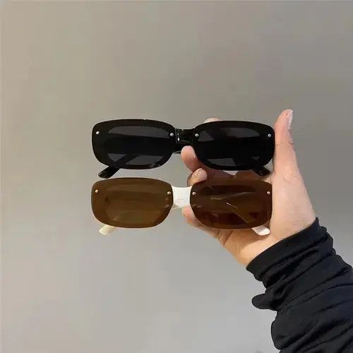 Vintage Vintage square frame sunglasses Size ONE SIZE - 2 Thumbnail