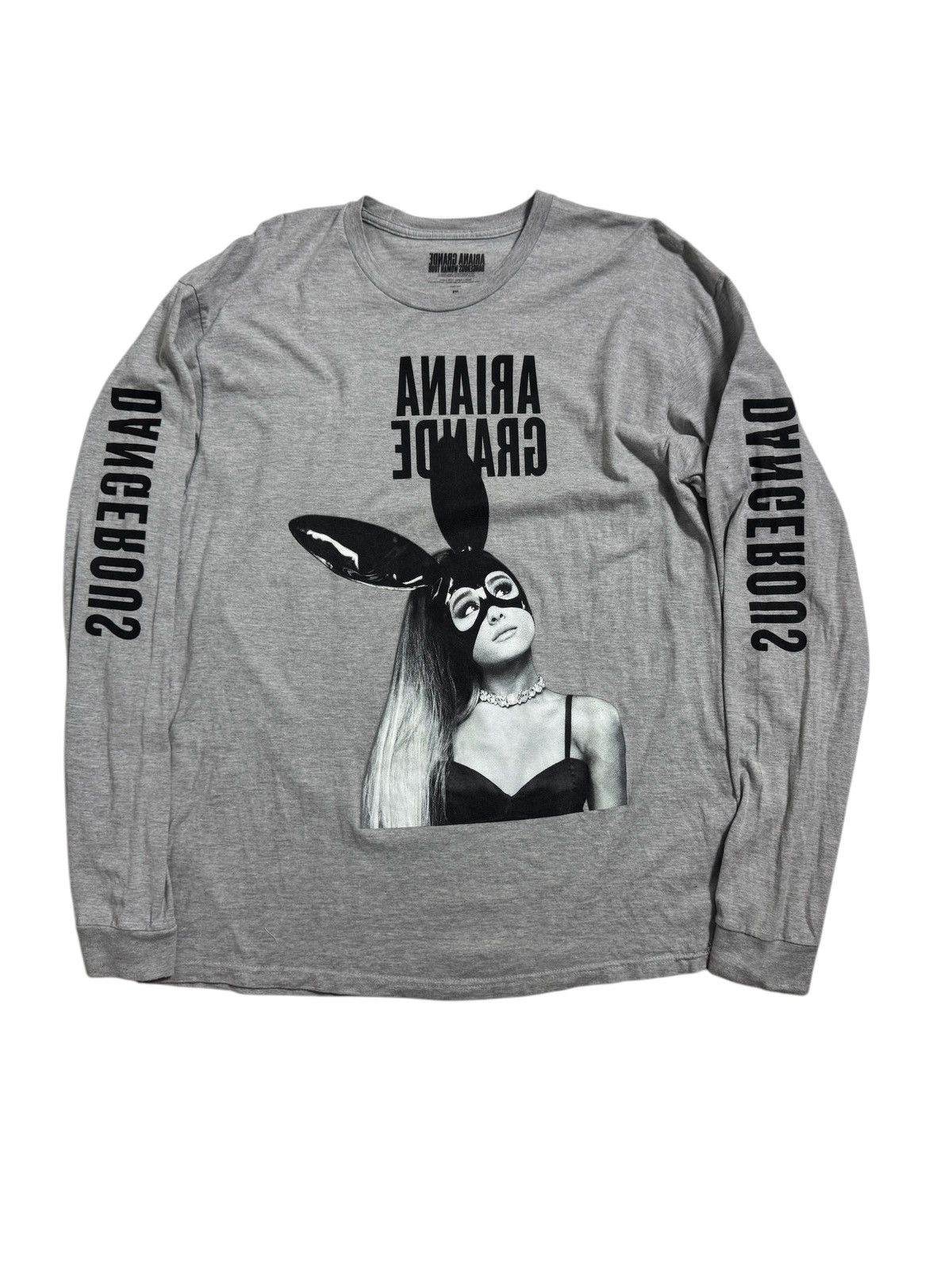 Band Tees Ariana Grande Dangerous Women Tour longsleeve Size US XL / EU 56 / 4 - 1 Thumbnail