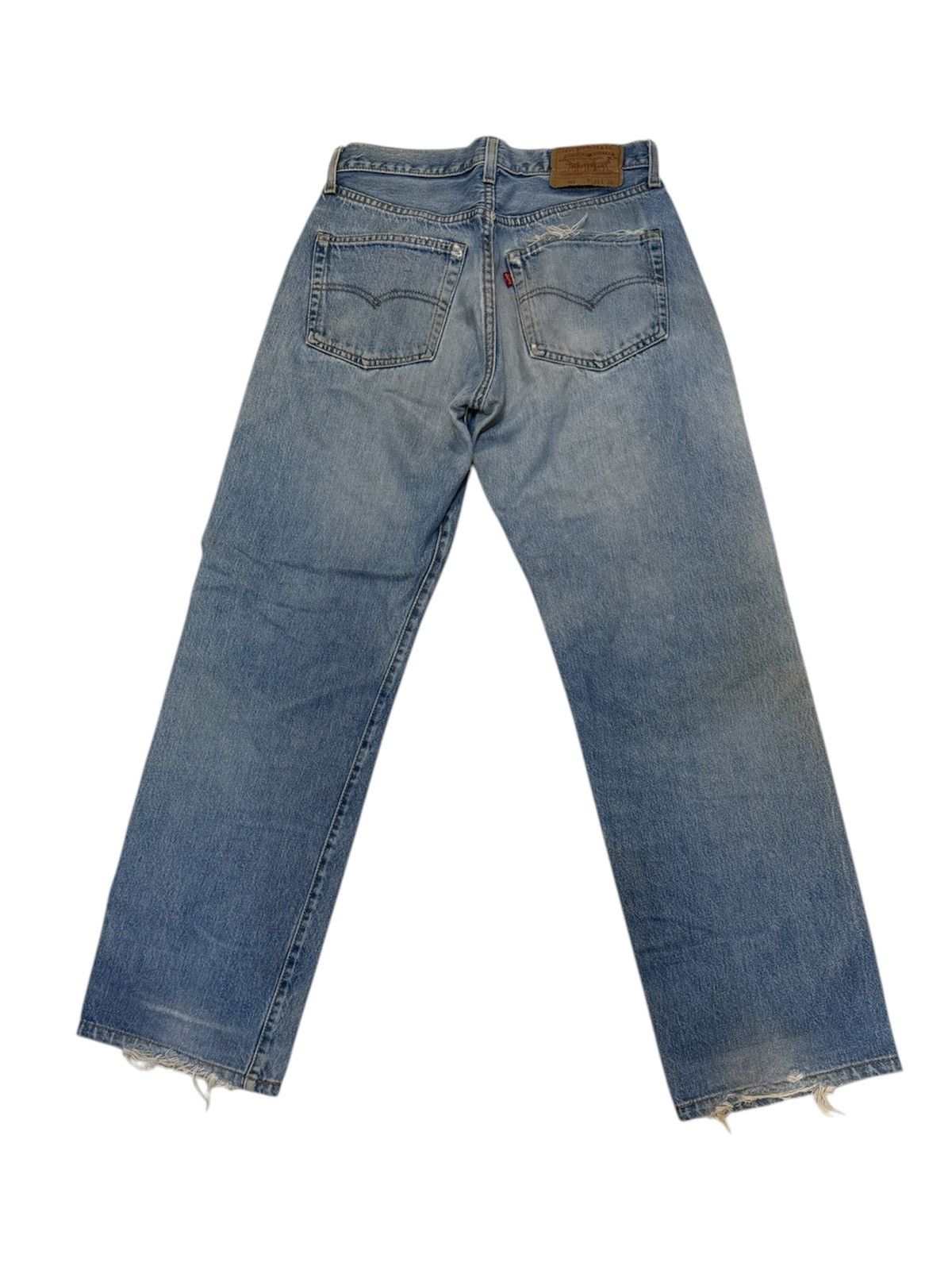 Levi's × Vintage Vintage 90s Levi's 501 Selvedge Made in USA Size US 28 / EU 44 - 2 Thumbnail