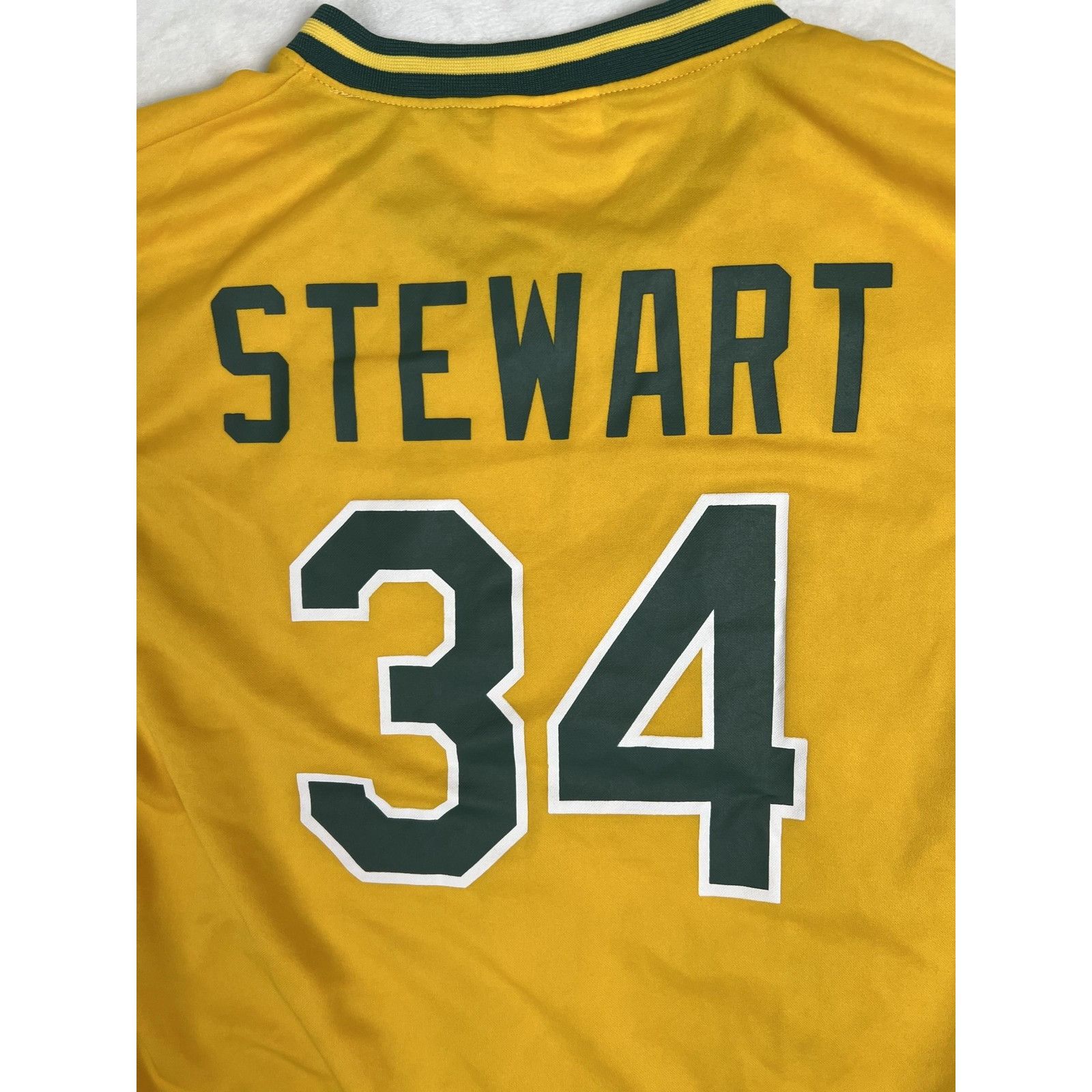 Other Oakland Athletics Dave Stewart Jersey Mens Medium Yellow Gre Size US M / EU 48-50 / 2 - 9 Thumbnail