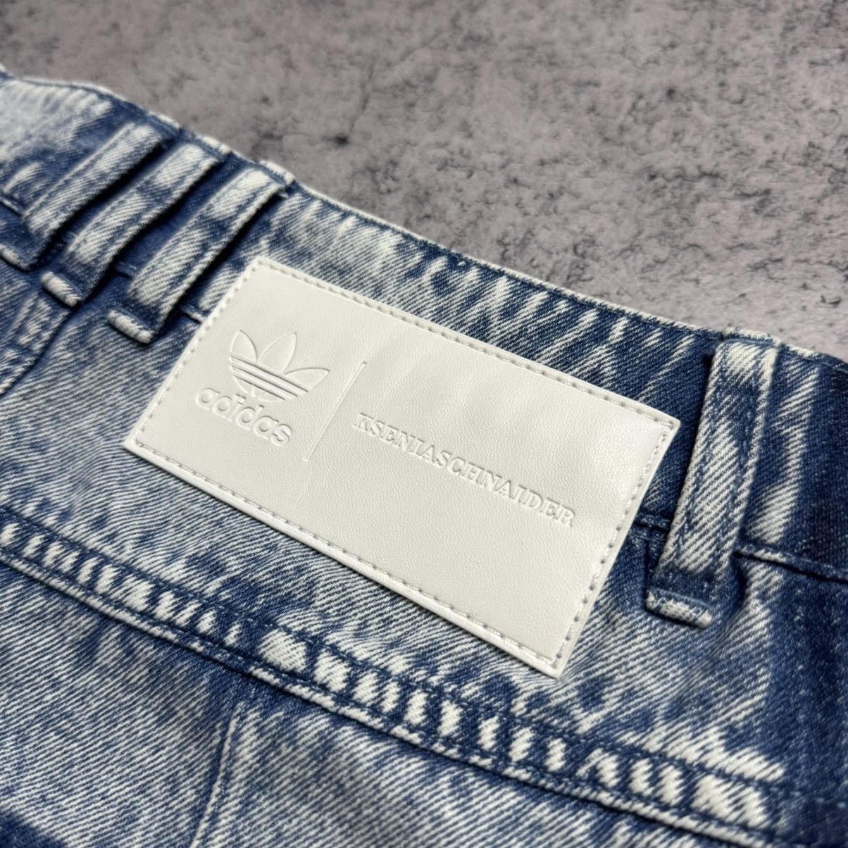 Adidas Adidas Ksenia Schnaider Denim Skirt Size 25" / US 0 / IT 36 - 9 Thumbnail