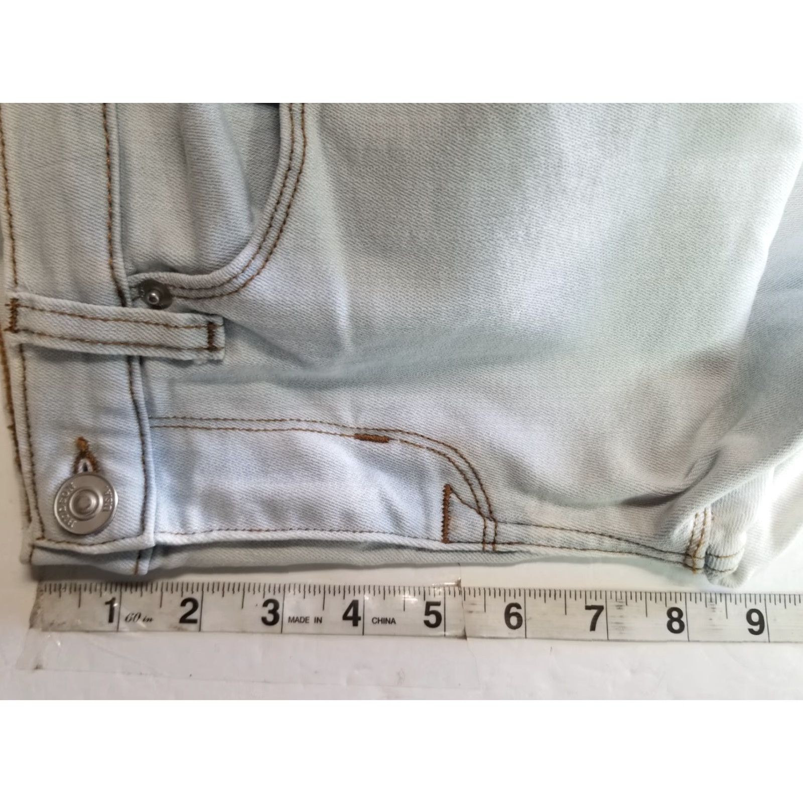 Hudson Hudson Krista Super Skinny Ankle Low Rise Denim Jeans Blue Women’s 26Size Regular Stretch Pockets Zipper Button 5-Pocket Logo Festival Jeans Womens Size 26" / US 2 / IT 38 - 4 Thumbnail