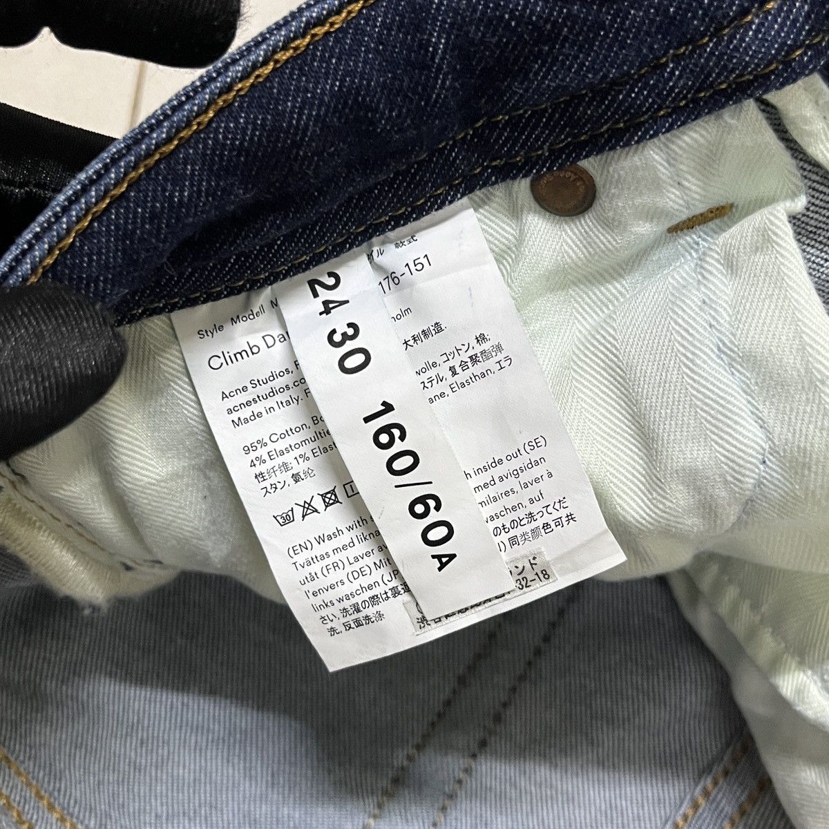 Acne Studios × Designer × Vintage Acne Studios Skinny Jeans Size 25" / US 0 / IT 36 - 13 Thumbnail