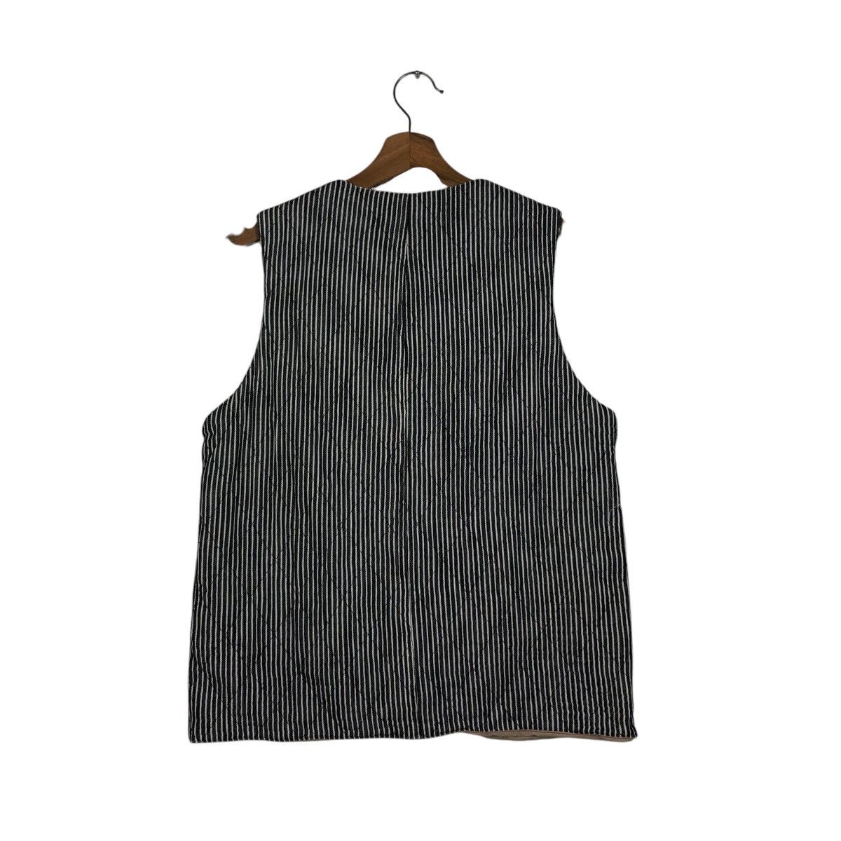 Japanese Brand 📌Vintage Hickory Chore Vest Jacket Daily Taste Kapital Size US M / EU 48-50 / 2 - 9 Thumbnail