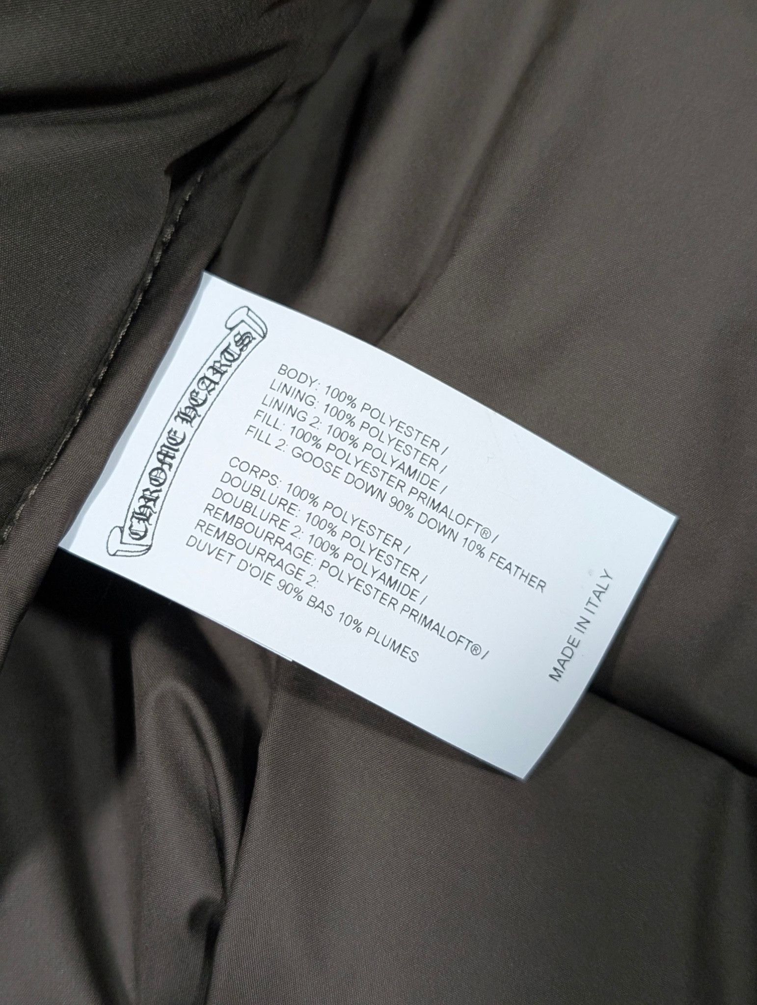 Chrome Hearts Puffer Jacket Stiff V2 Monogram CH Plus Cross Green Jacket Size US L / EU 52-54 / 3 - 13 Thumbnail