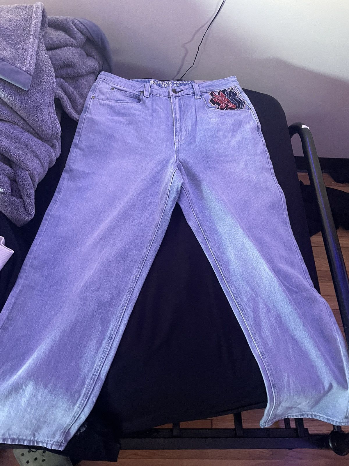 Ninth Hall Blue street jeans Size US 34 / EU 50 - 1 Thumbnail