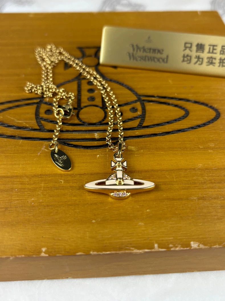 Vivienne Westwood Vivienne Westwood The Saturn necklace Size ONE SIZE - 3 Thumbnail