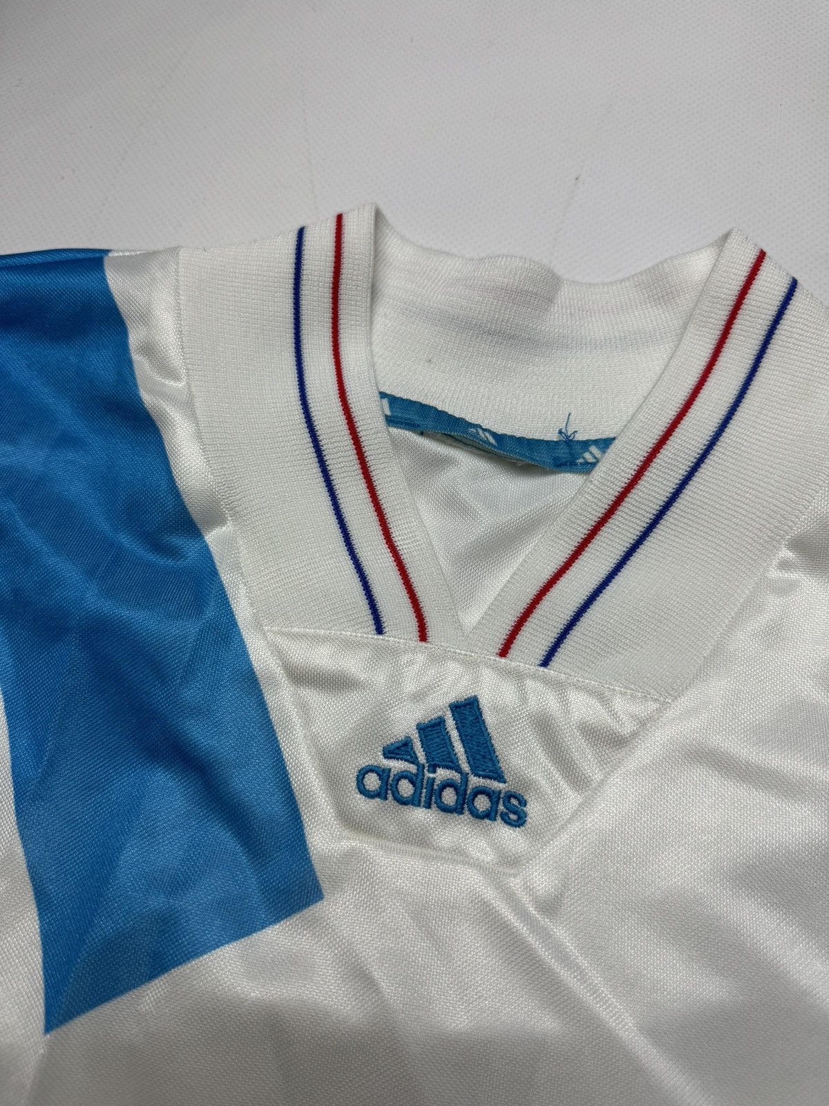 Adidas × Vintage Rare vintage Adidas Olympique marseille 1993 y2k Size US L / EU 52-54 / 3 - 7 Thumbnail