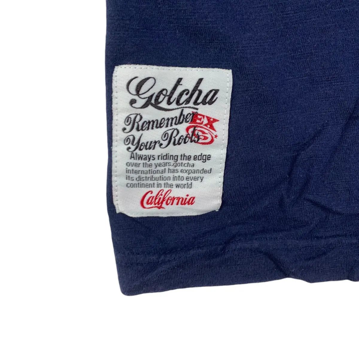 Vintage Vintage GOTCHA SURF ROOTS Wave Riders Henley Tee Shirt Size M / US 6-8 / IT 42-44 - 6 Thumbnail