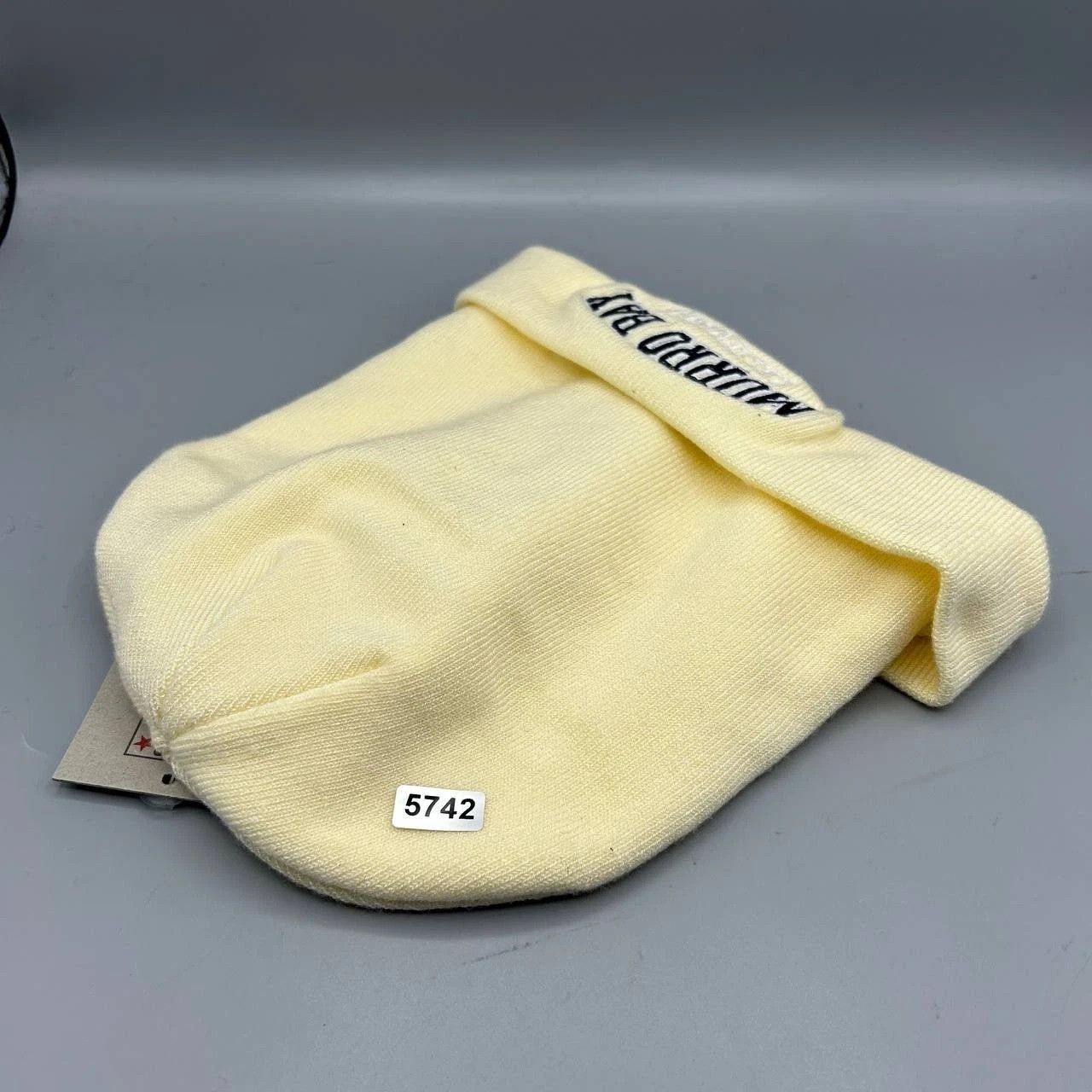 The Game Morro Bay California Hat Men Cream The Game Cuffed Beanie Size ONE SIZE - 7 Thumbnail