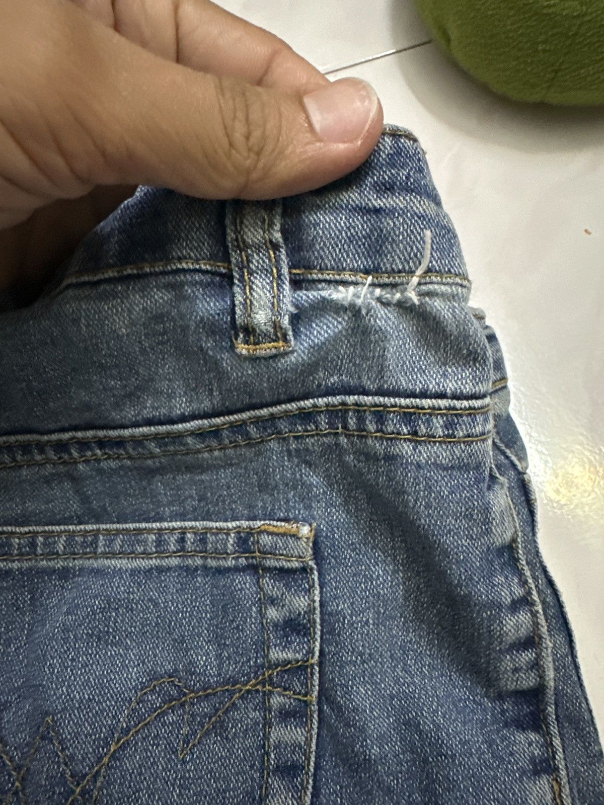 Rick Owens Distressed Wink Wink Flare Y2K Jeans Goa Lgb If Six Was Nine Size US 31 - 10 Thumbnail
