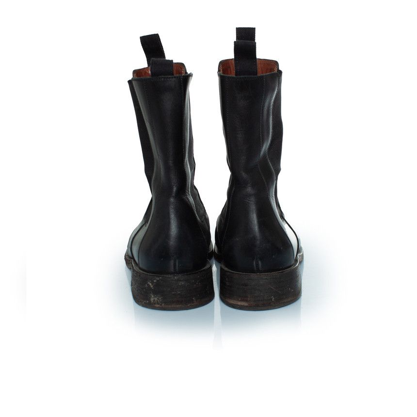 Marsell Marsell, Black leather Chelsea boots Size US 12 / EU 45 - 3 Thumbnail