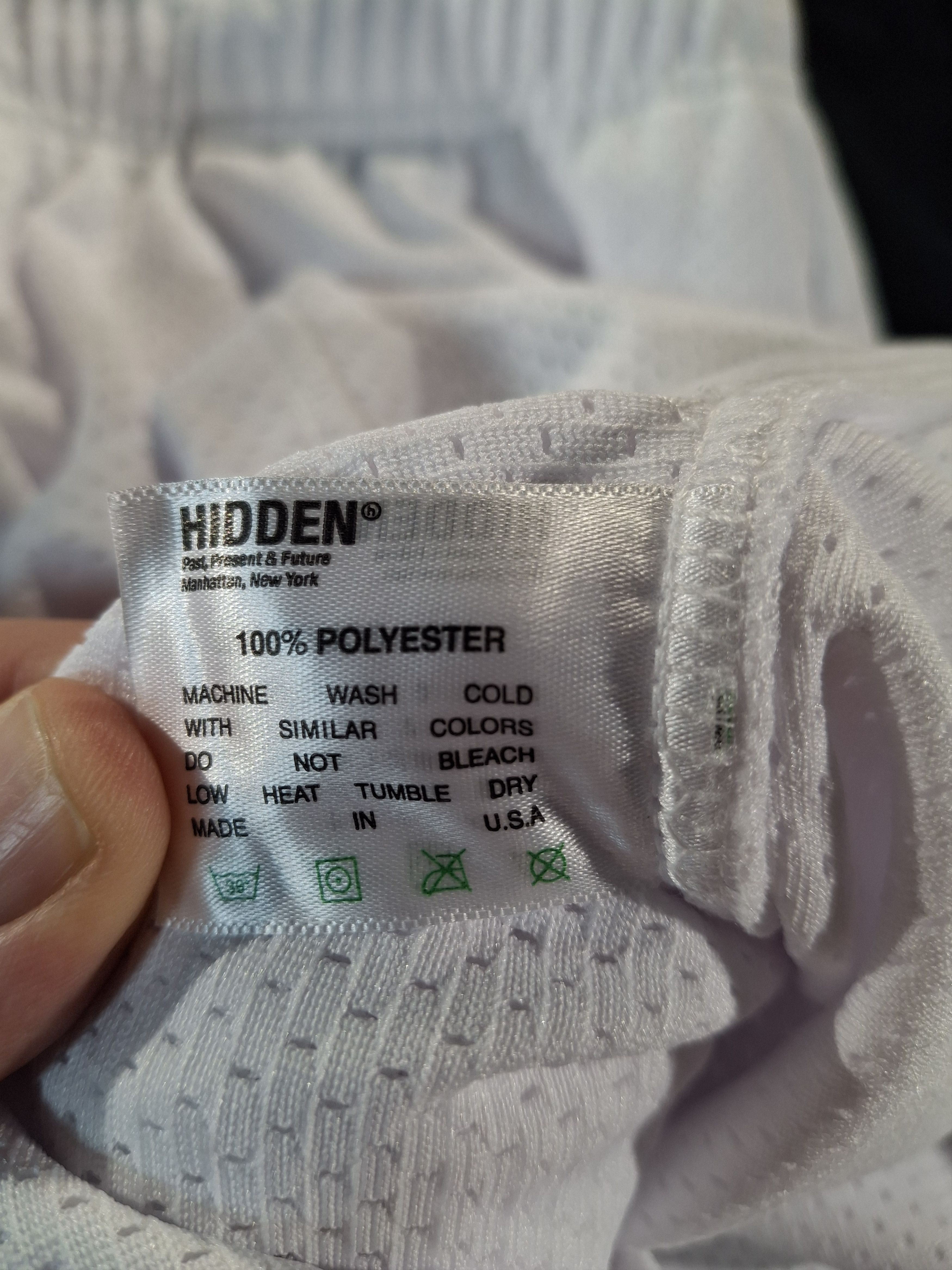 HIDDEN Hidden NY Mesh Shorts - White - Size M Size US 33 - 4 Thumbnail