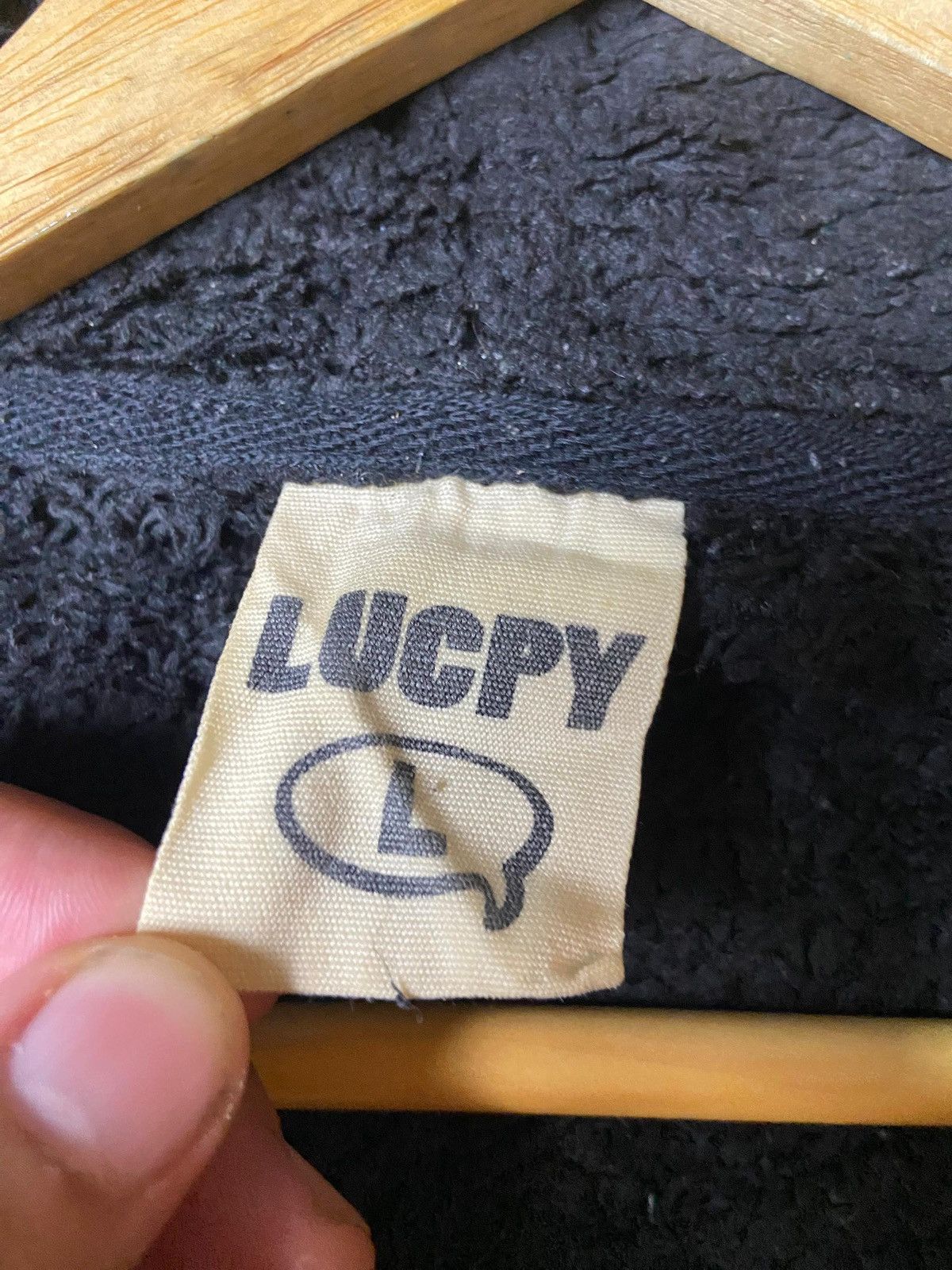 Japanese Brand × Seditionaries × Vintage LUCPY Brand Fleece Zipped Hoodies (124) Size US L / EU 52-54 / 3 - 6 Thumbnail