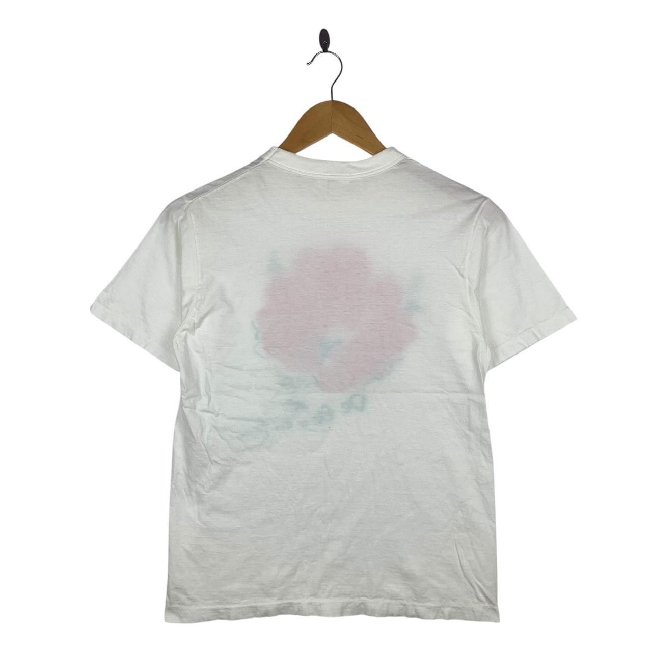 Vintage Vintage DE FLEUR EN Frait Flower Drawing Painting Tee Shirt Size S / US 4 / IT 40 - 4 Thumbnail