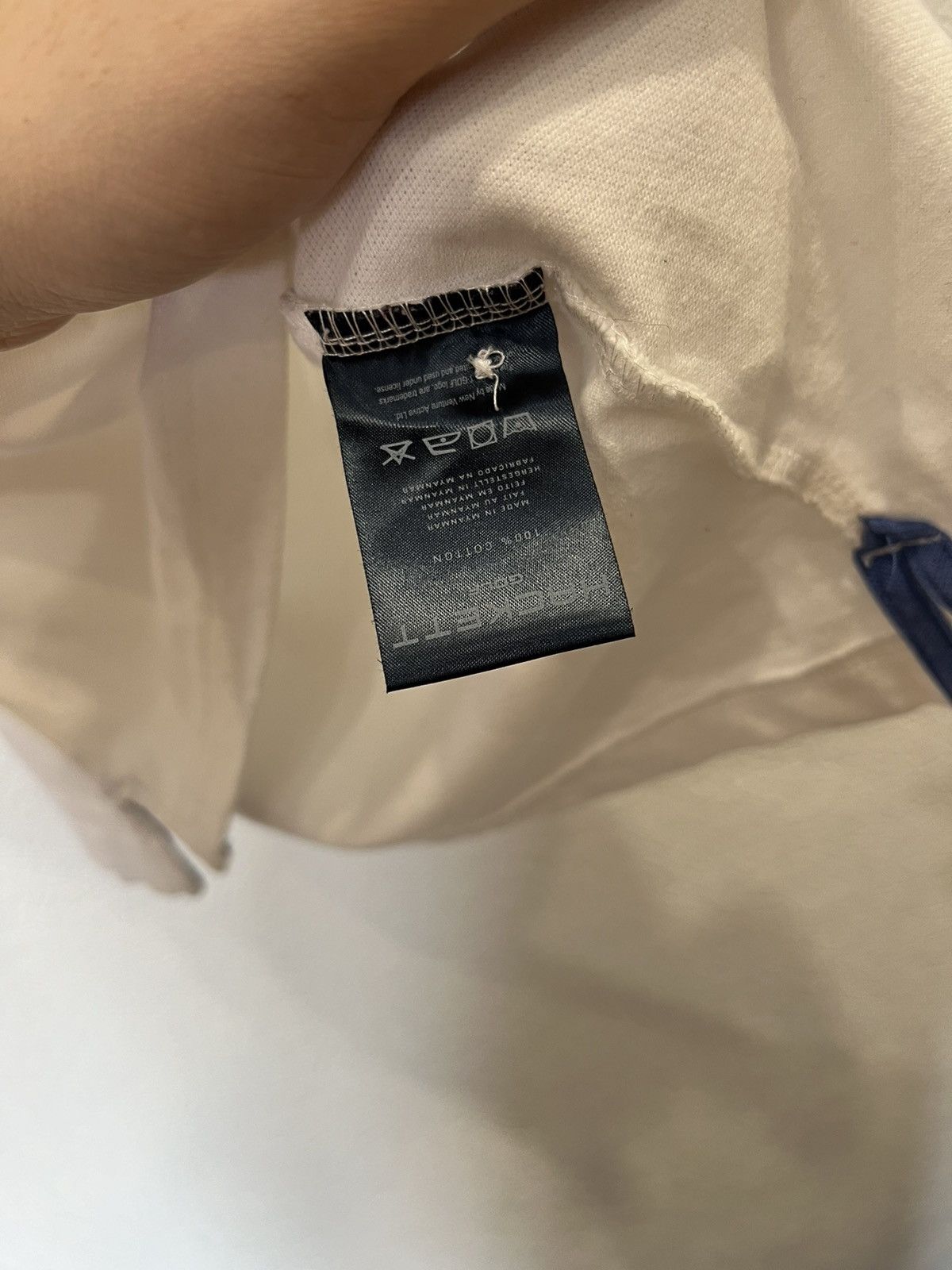 Hackett Hackett White Polo T Shirt Tee Size US M / EU 48-50 / 2 - 4 Thumbnail