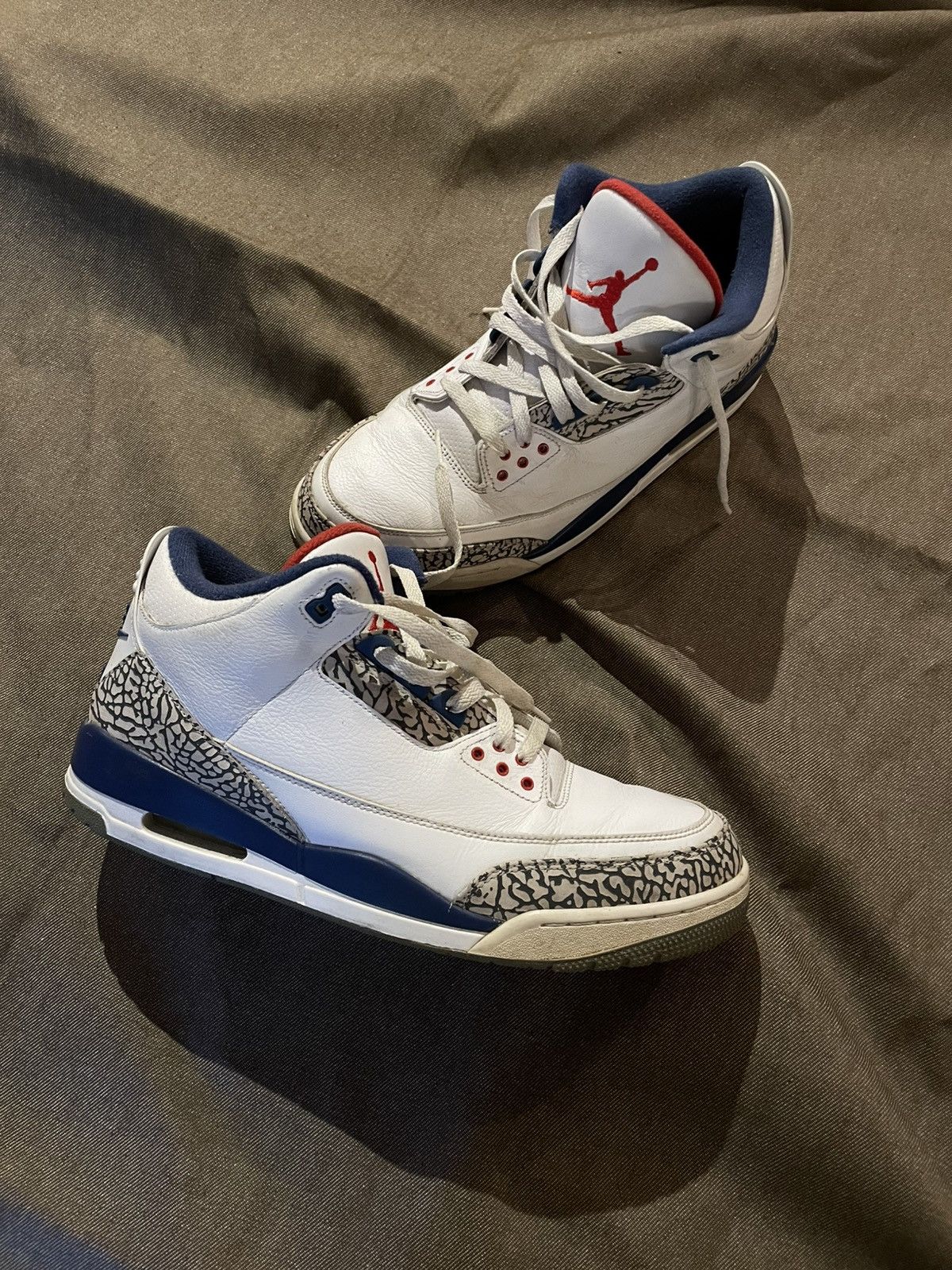 Jordan Brand × Nike Jordan “True Blue” 3 2016 Size US 13 / EU 46 - 1 Thumbnail