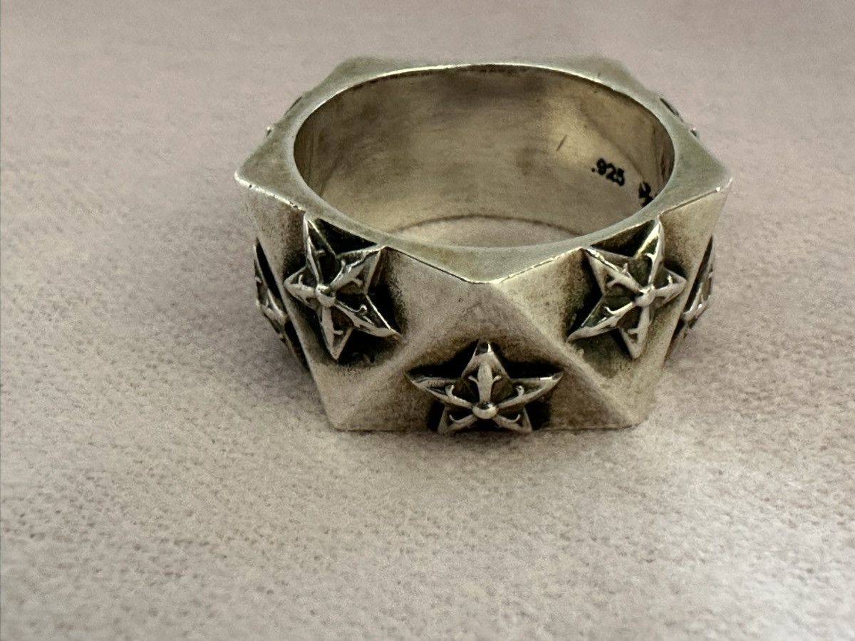 Chrome Hearts Chrome Hearts Men’s Pentagon Star Silver Ring Size 10 Size ONE SIZE - 4 Thumbnail