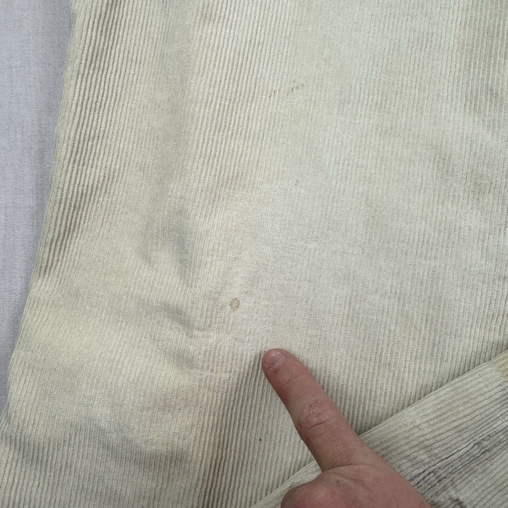 Vintage VINTAGE St Johns Bay Corduroy Pants Men 36x33 Khaki Beige 70s 80s Hipster Hippie Size US 36 / EU 52 - 5 Thumbnail