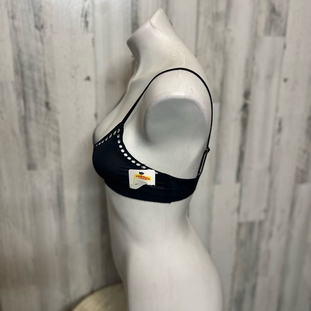 Other French Affair Black Cutout Bralette Top Size S Size S / US 4 / IT 40 - 4 Thumbnail