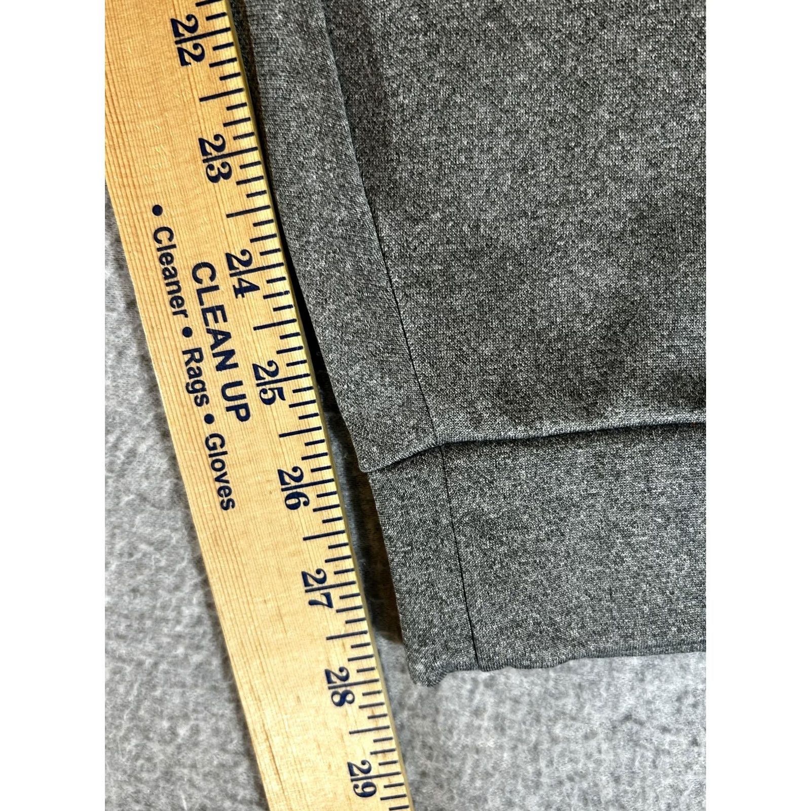 Nike Nike Dri-FIT Mens Pants M Gray Fleece Jogger Athletic Training Wide 28in Inseam Adjustable Waist CD Size US 31 - 4 Thumbnail